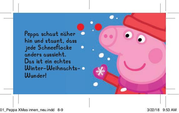 Beispielinhalt (Bild) Peppa Pig Adventskalender