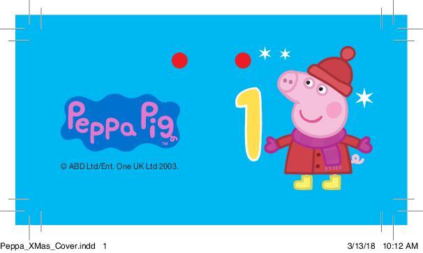 Beispielinhalt (Bild) Peppa Pig Adventskalender