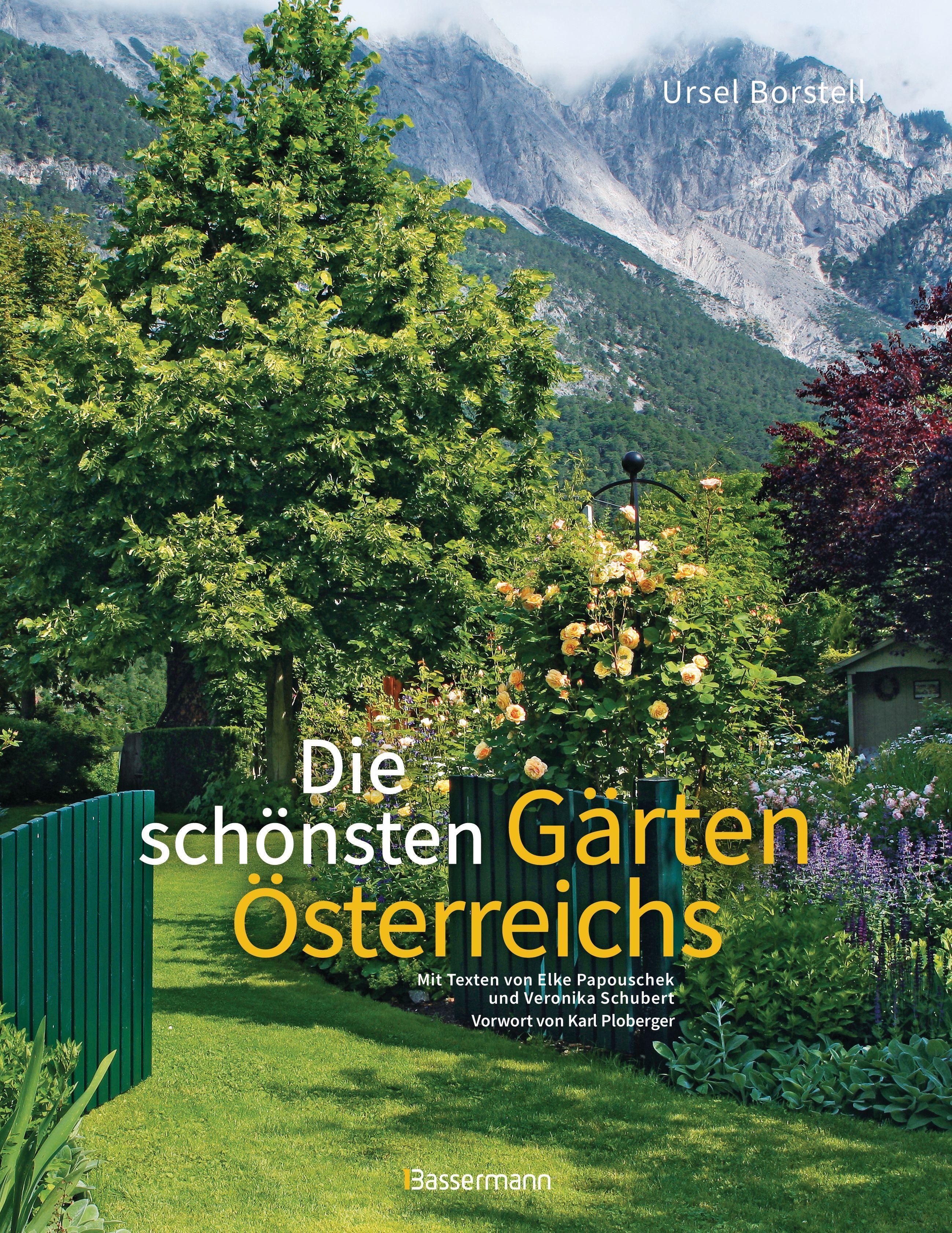 Vorderes Coverbild Die schönsten Gärten Österreichs