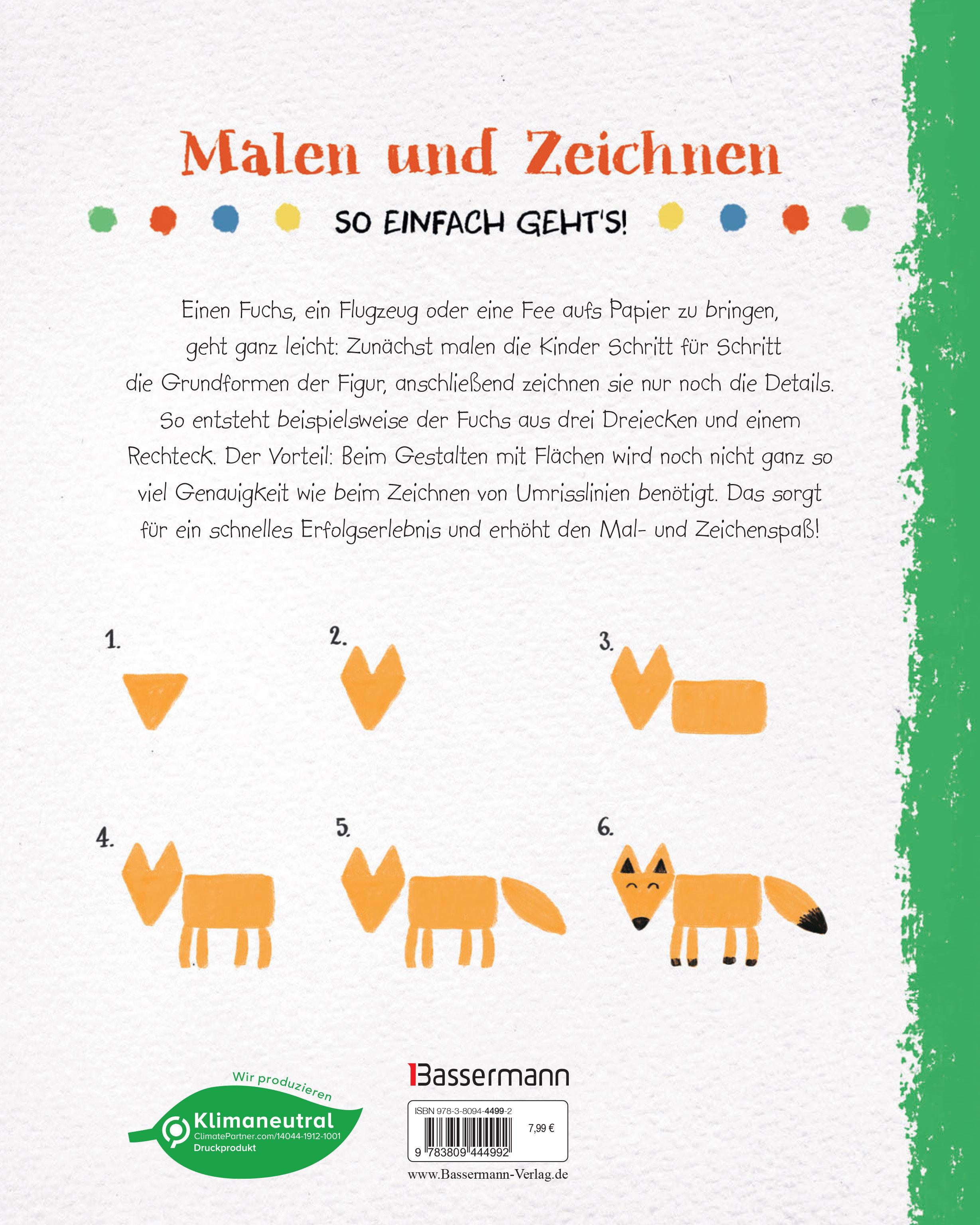 Beispielinhalt (Bild) Meine erste Mal- und Zeichenschule. Ab 4 Jahren