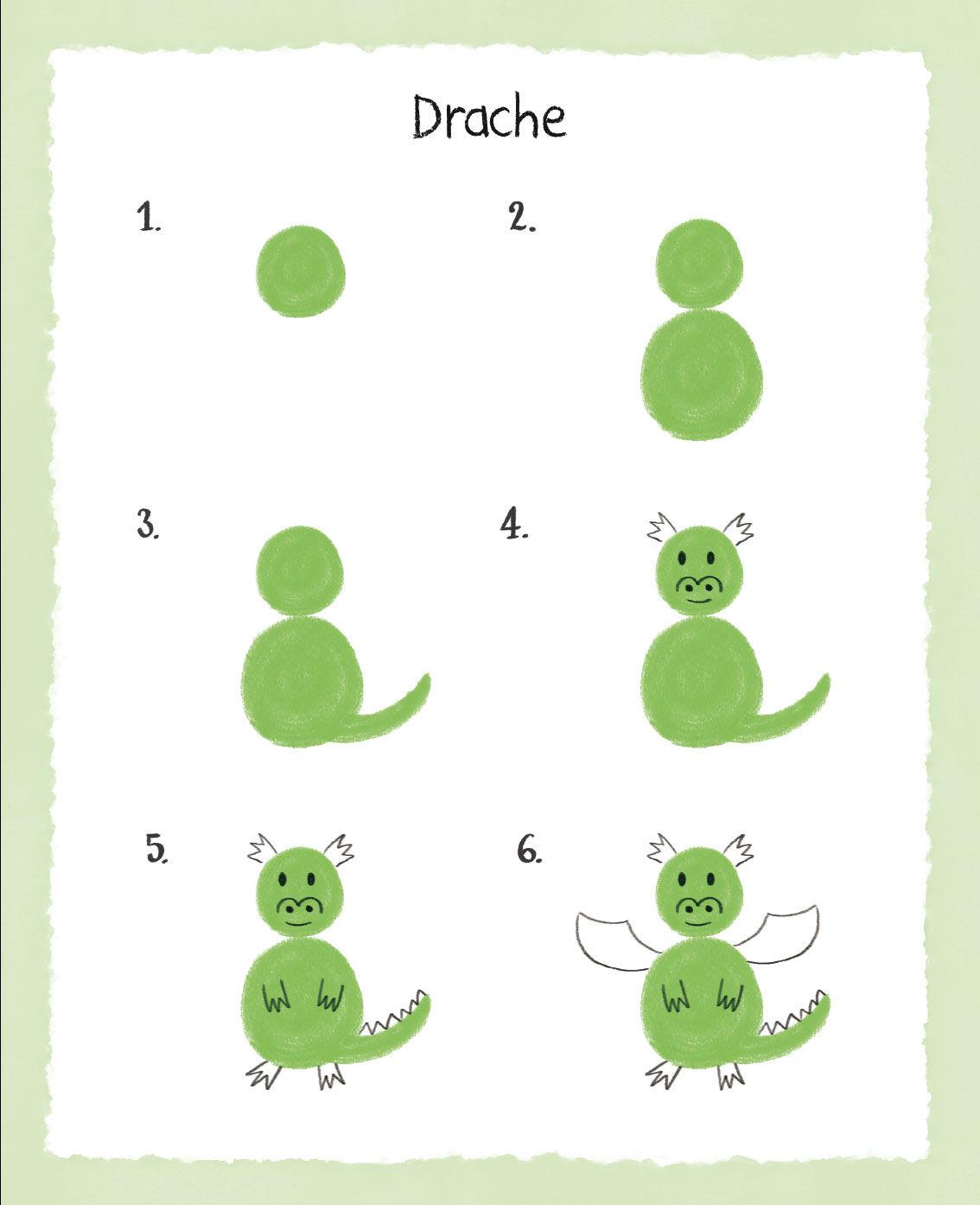 Beispielinhalt (Bild) Meine erste Mal- und Zeichenschule. Ab 4 Jahren