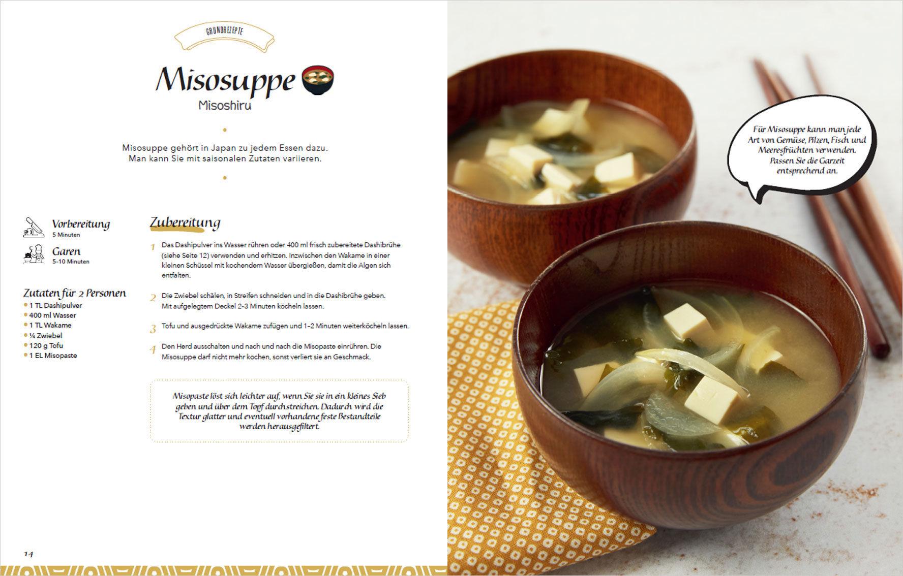 Beispielinhalt (Bild) Japanisch kochen ganz einfach