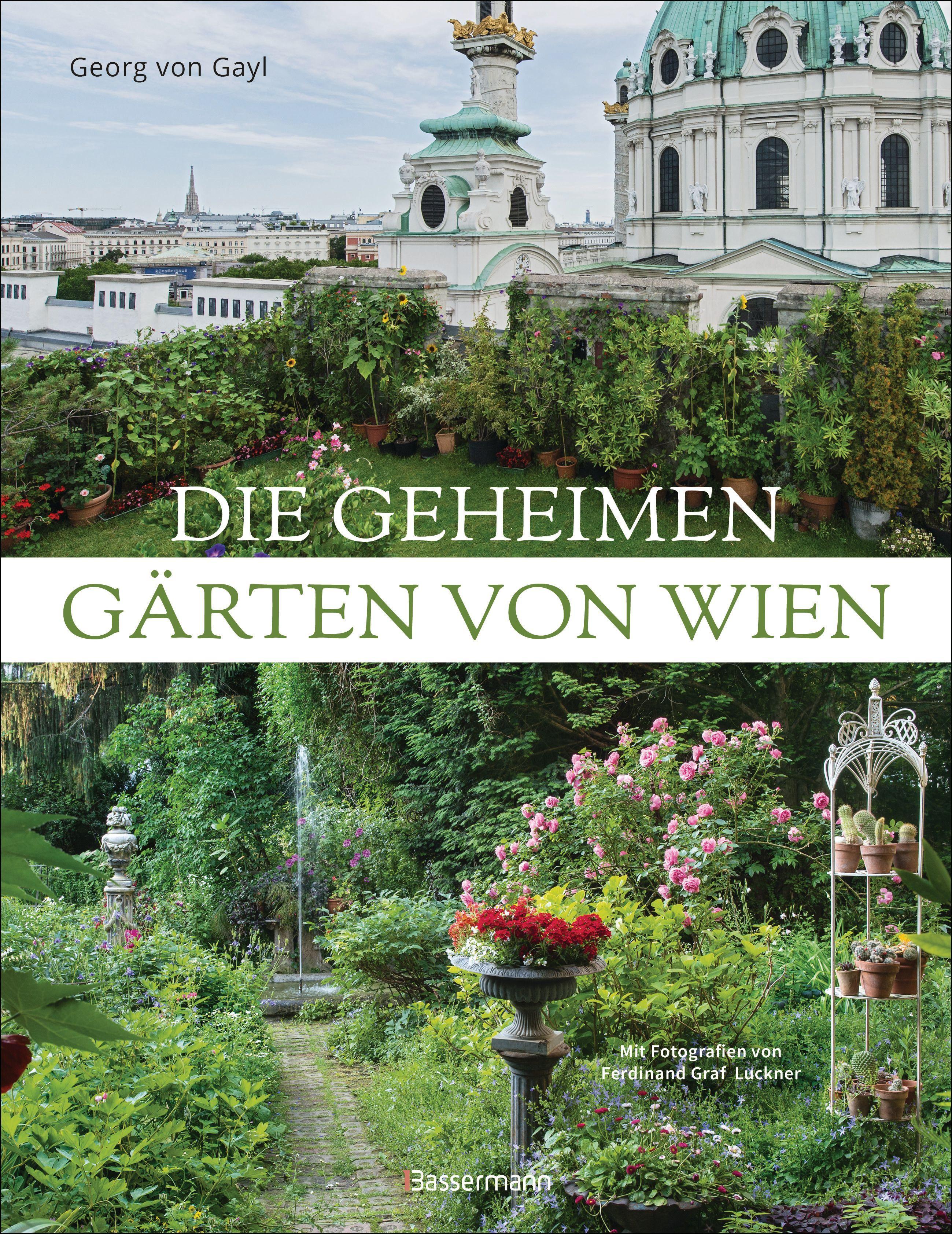 Vorderes Coverbild Die geheimen Gärten von Wien