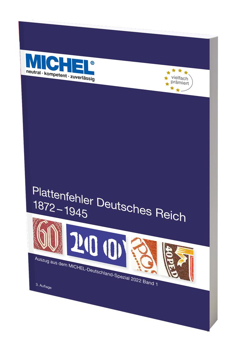 Vorderes Coverbild Plattenfehler Deutsches Reich 1872-1945