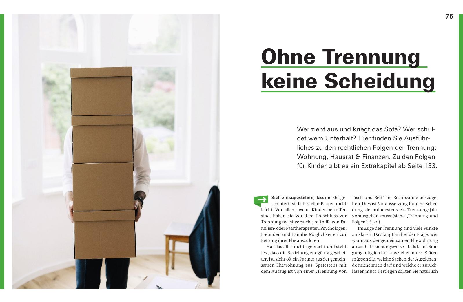 Beispielinhalt (Bild) Hilfe bei Scheidung und Trennung