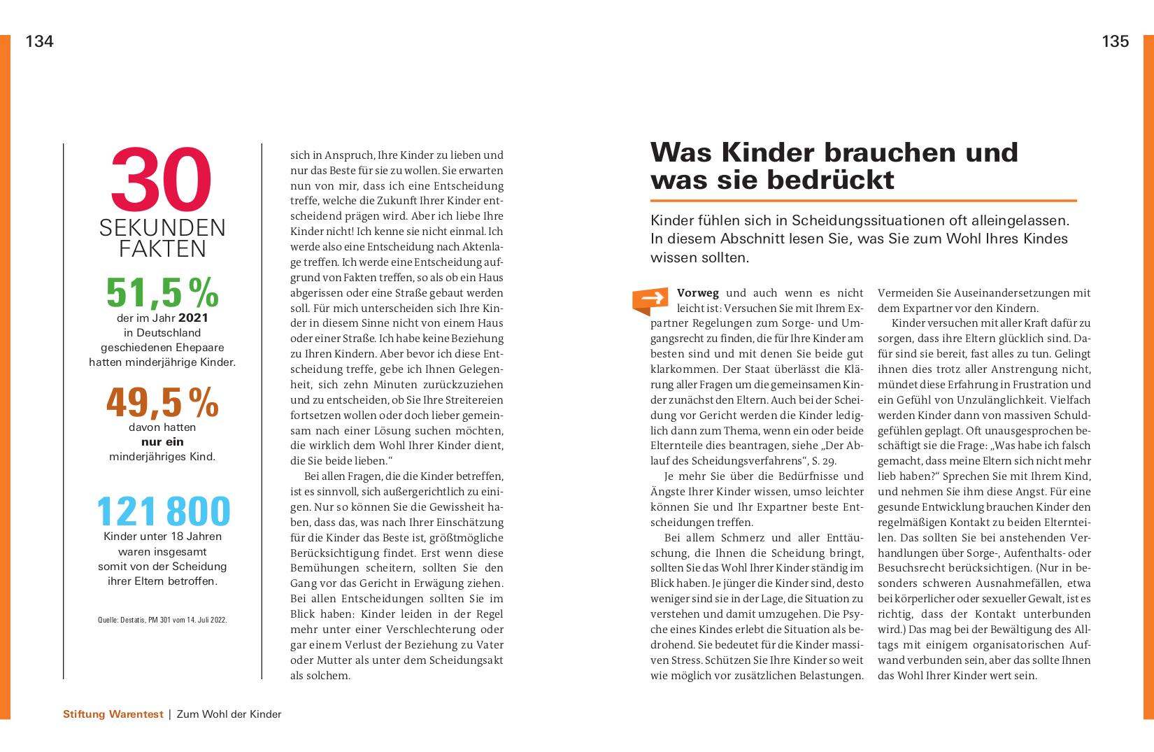 Beispielinhalt (Bild) Hilfe bei Scheidung und Trennung