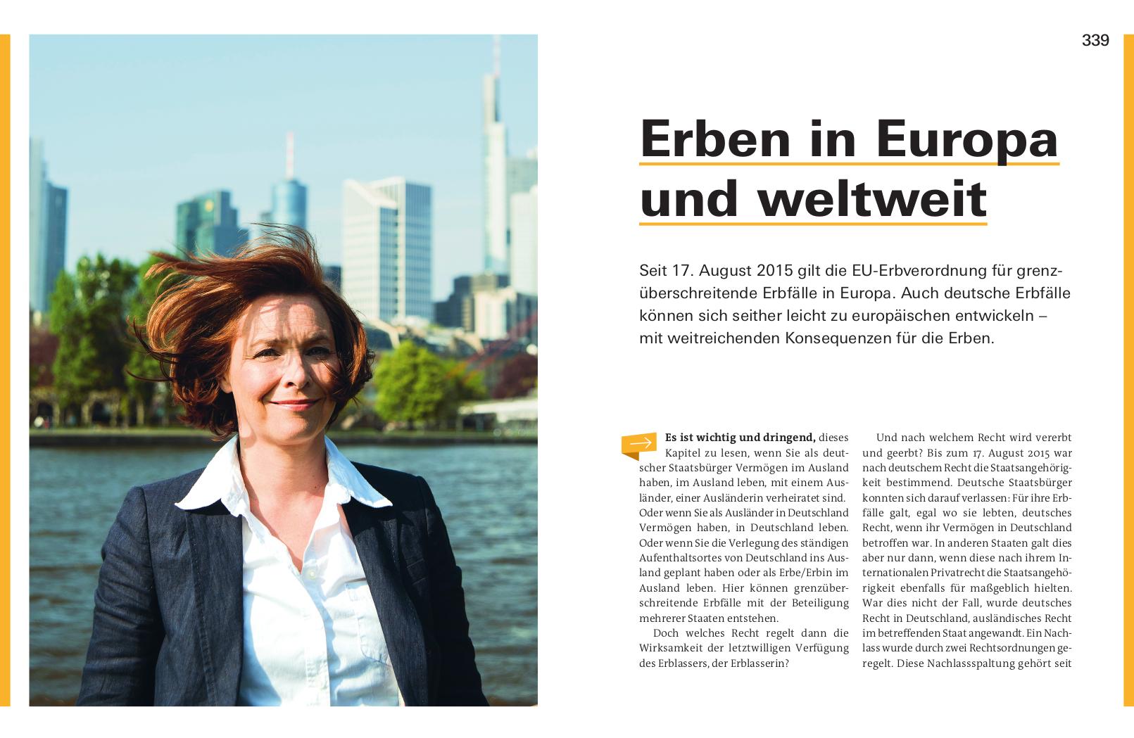 Beispielinhalt (Bild) Vererben und Erben