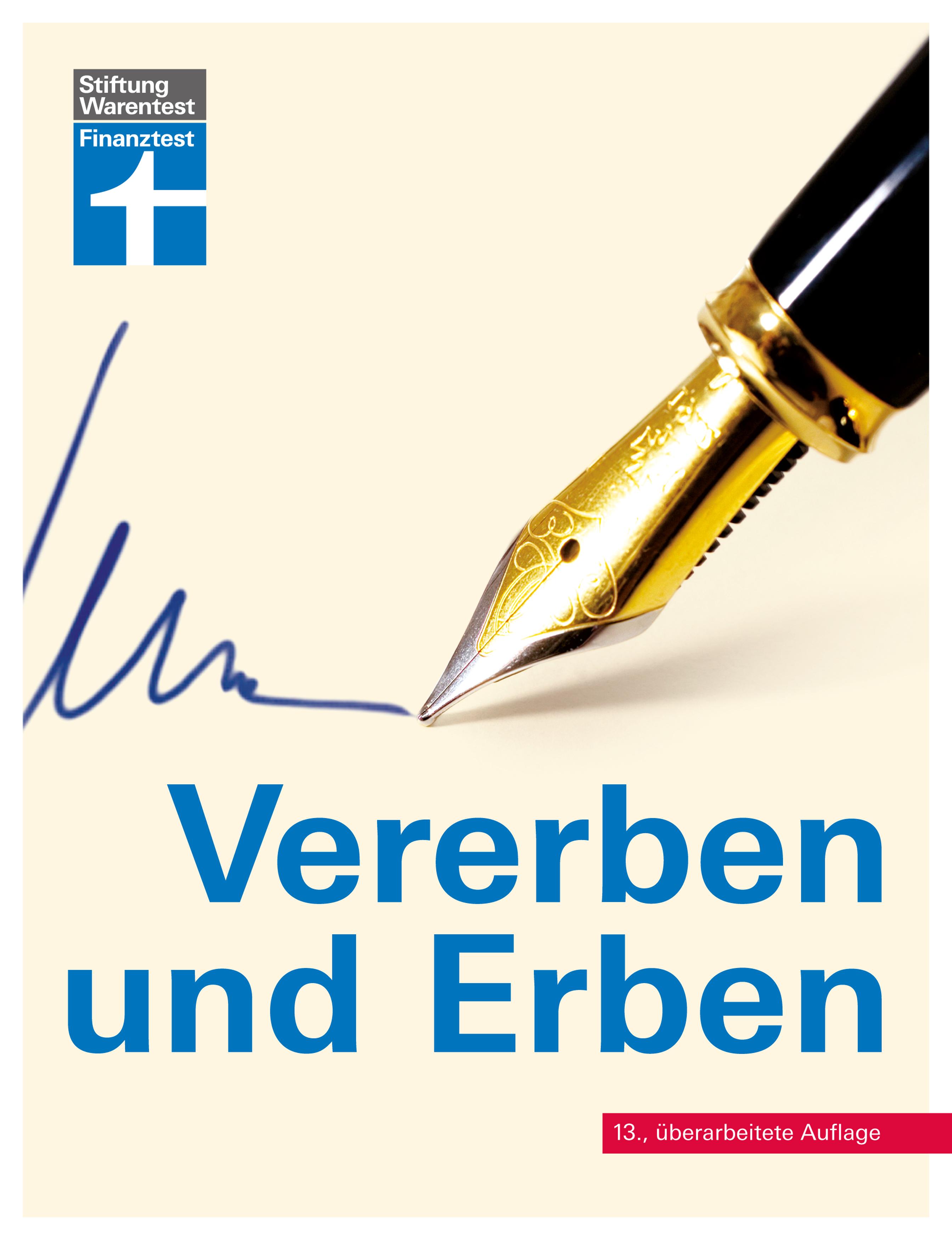Vorderes Coverbild Vererben und Erben