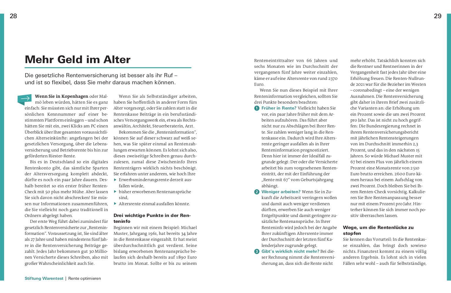 Beispielinhalt (Bild) Ihr Vermögens-Turbo ab 50