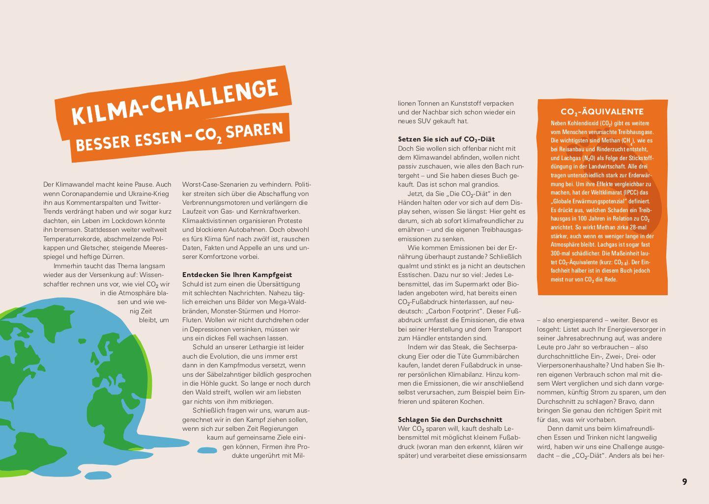 Beispielinhalt (Bild) Klimafreundlich essen mit der CO2-Challenge