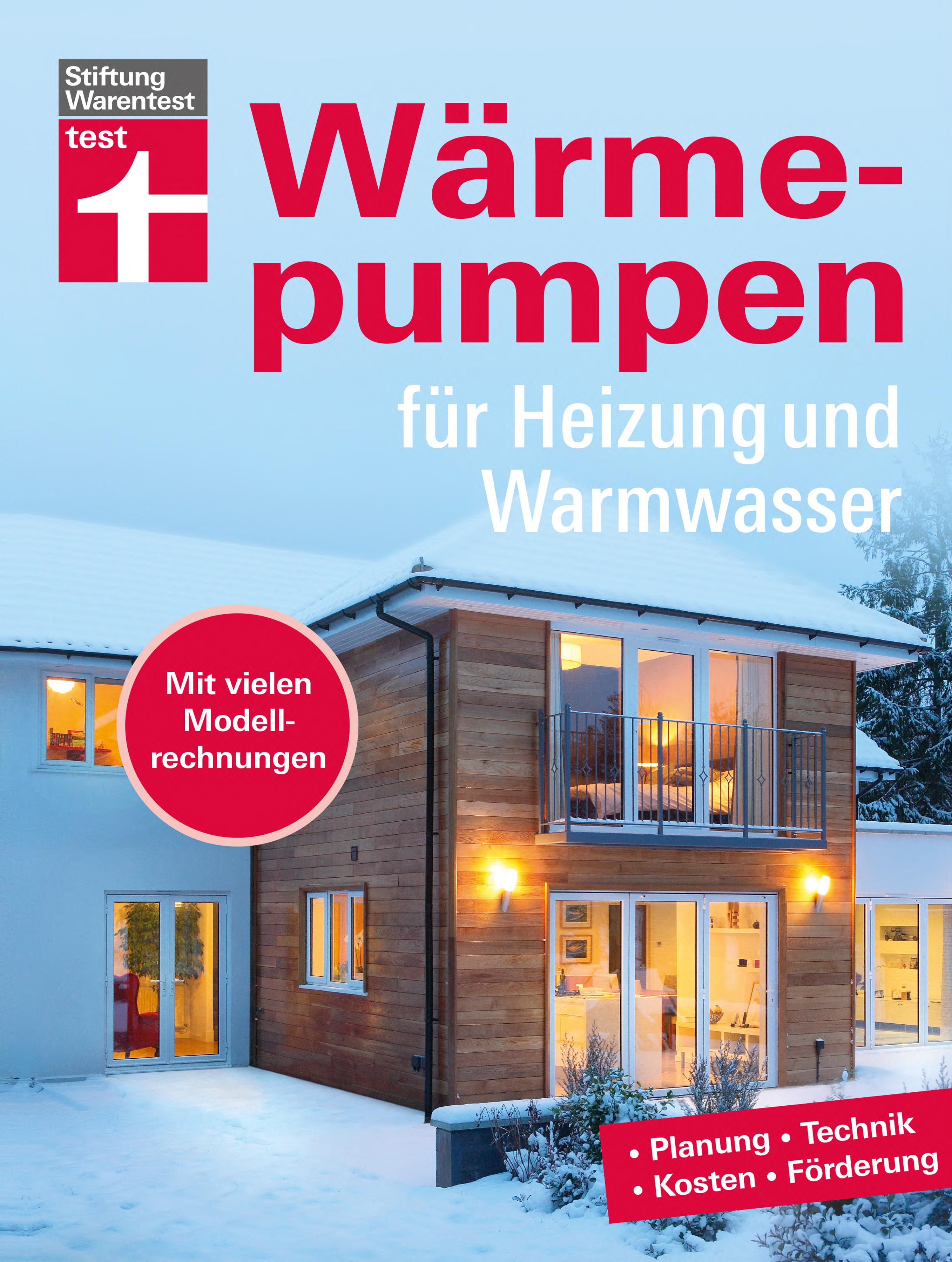 Vorderes Coverbild Wärmepumpen für Heizung und Warmwasser