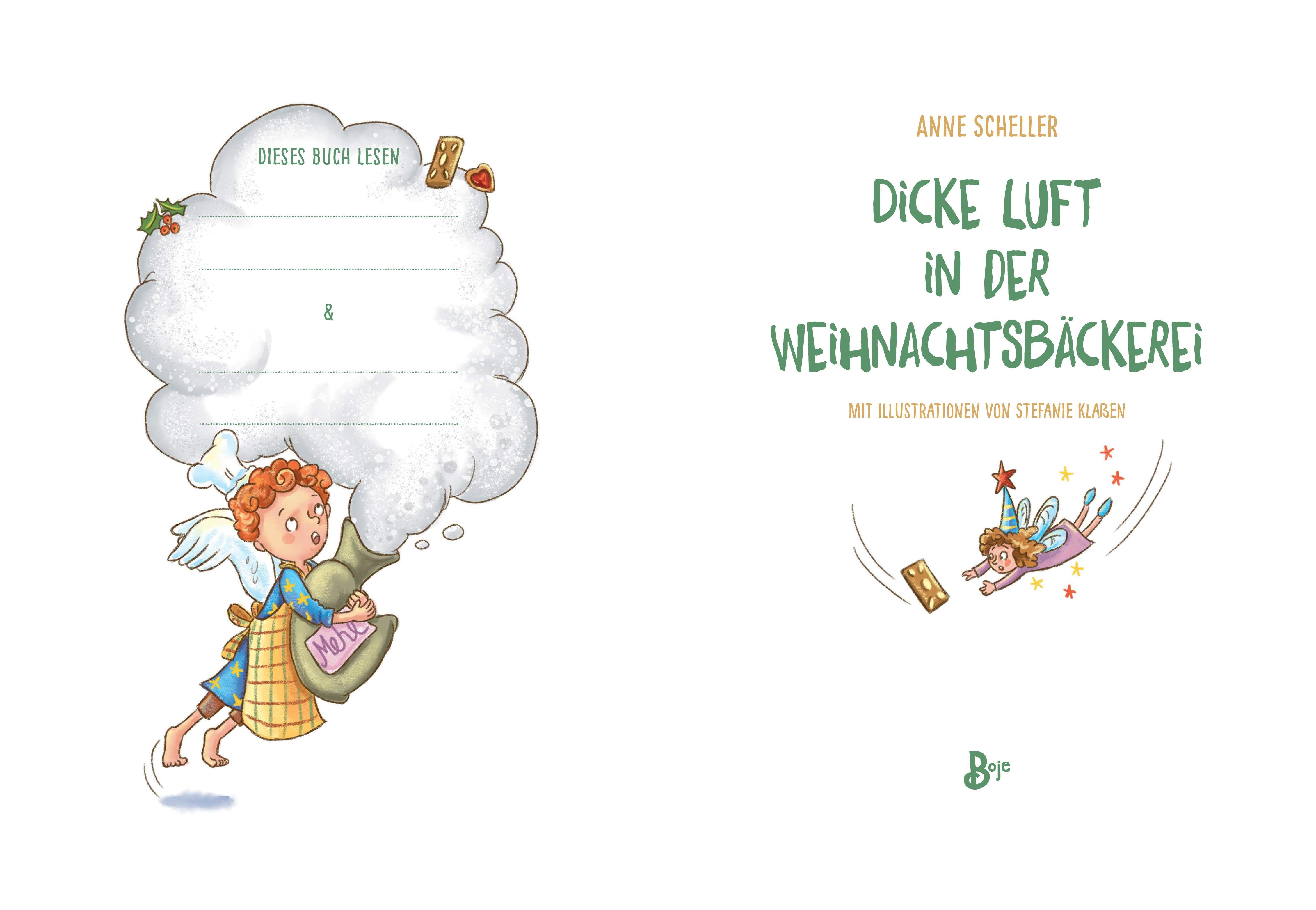 Beispielinhalt (Bild) Dicke Luft in der Weihnachtsbäckerei