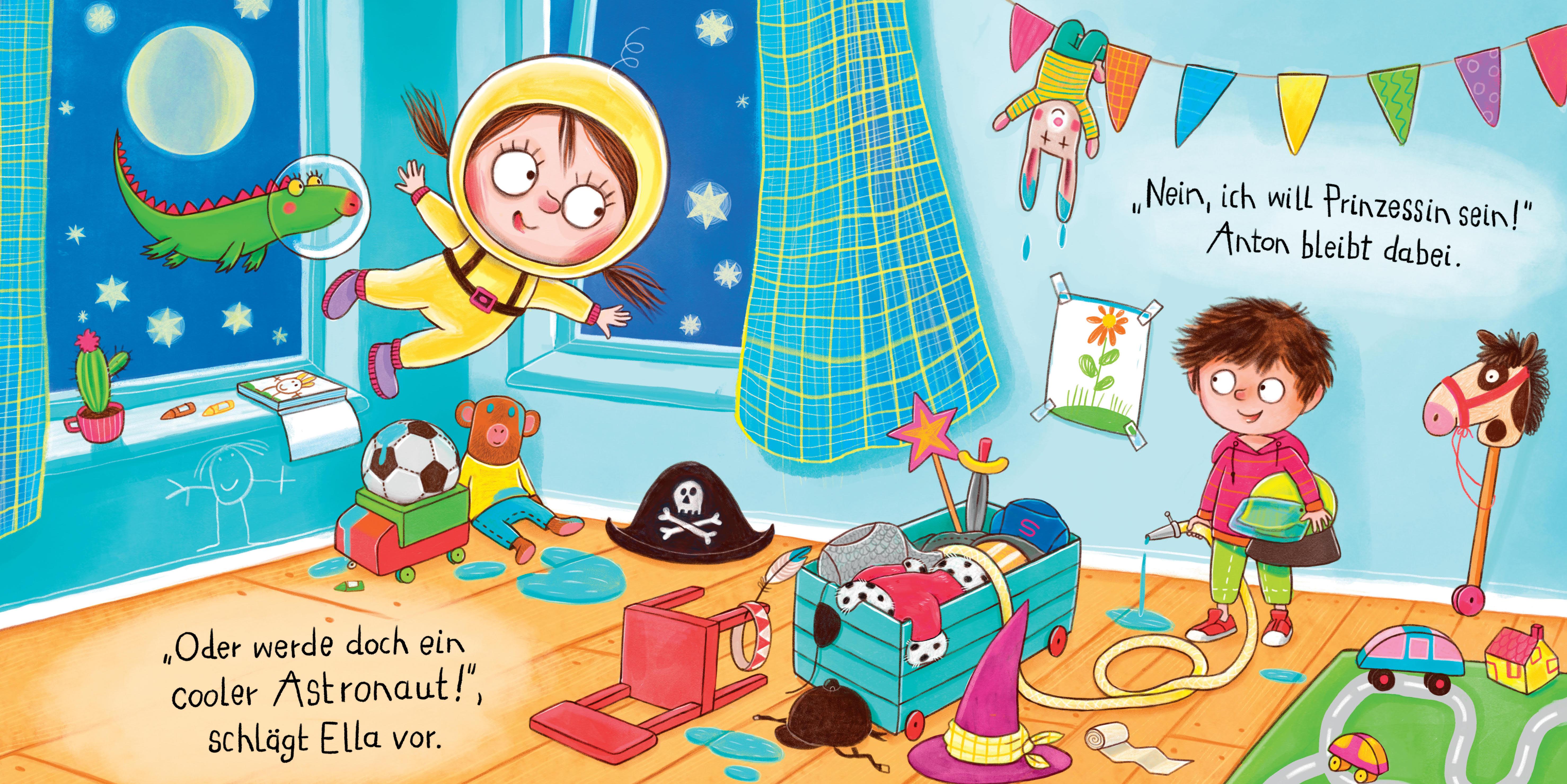 Beispielinhalt (Bild) Anton will Prinzessin sein