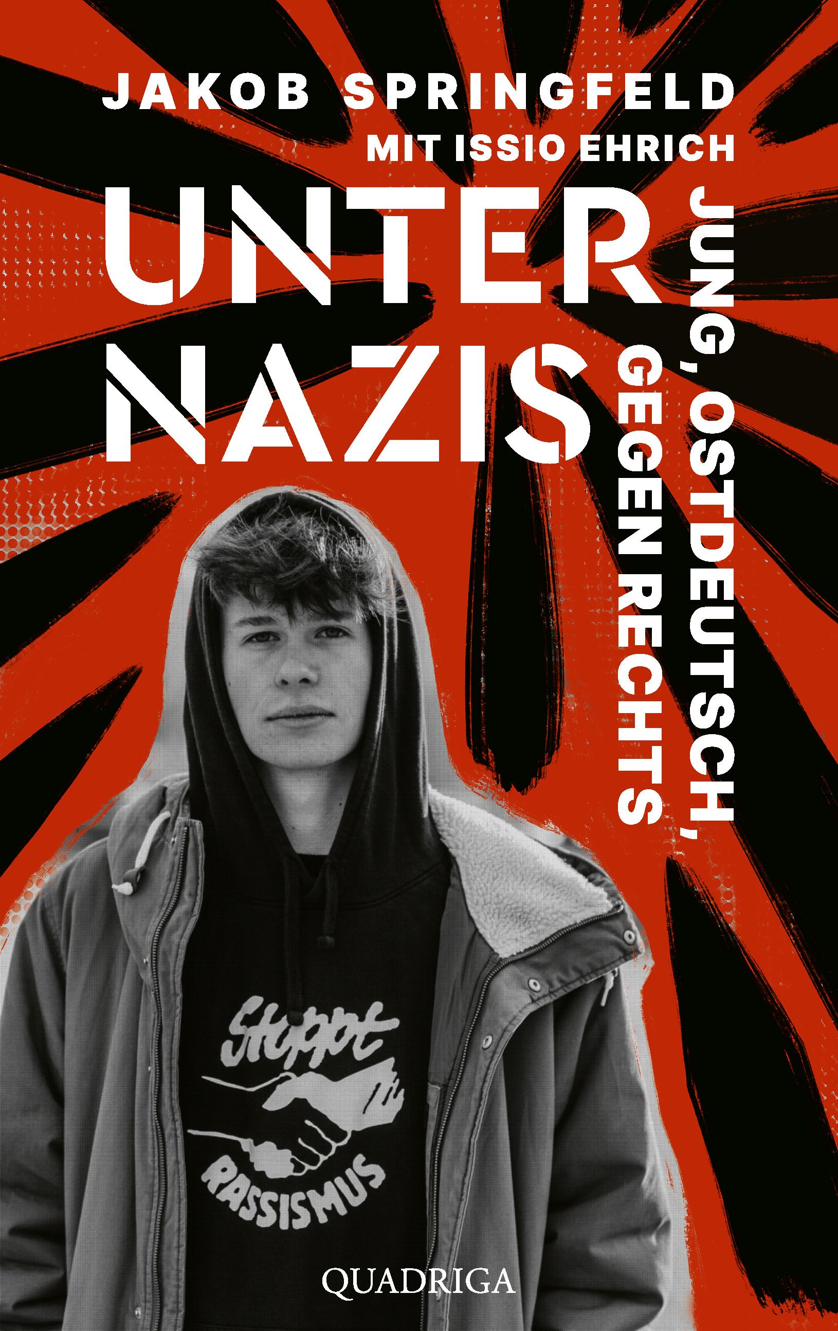 Vorderes Coverbild Unter Nazis. Jung, ostdeutsch, gegen Rechts