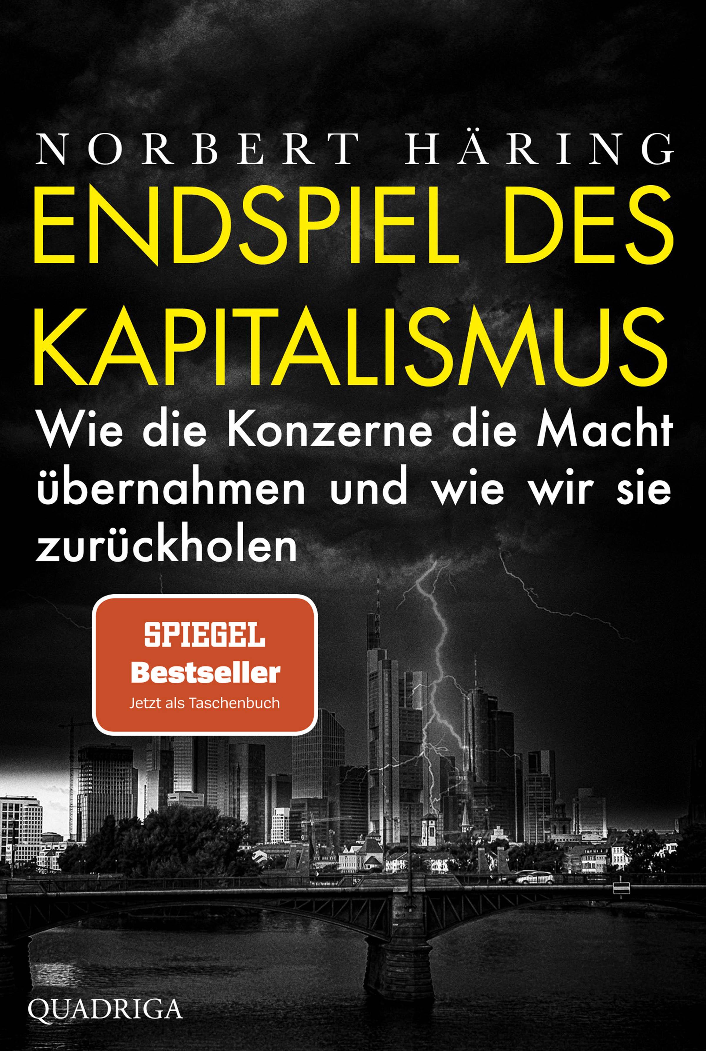 Vorderes Coverbild Endspiel des Kapitalismus