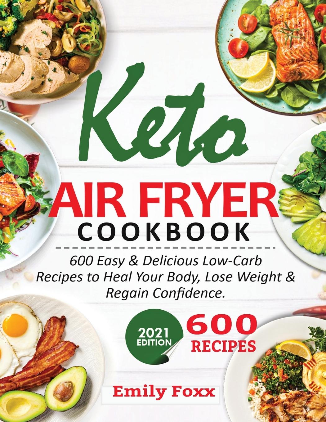 Vorderes Coverbild Keto Air Fryer Cookbook