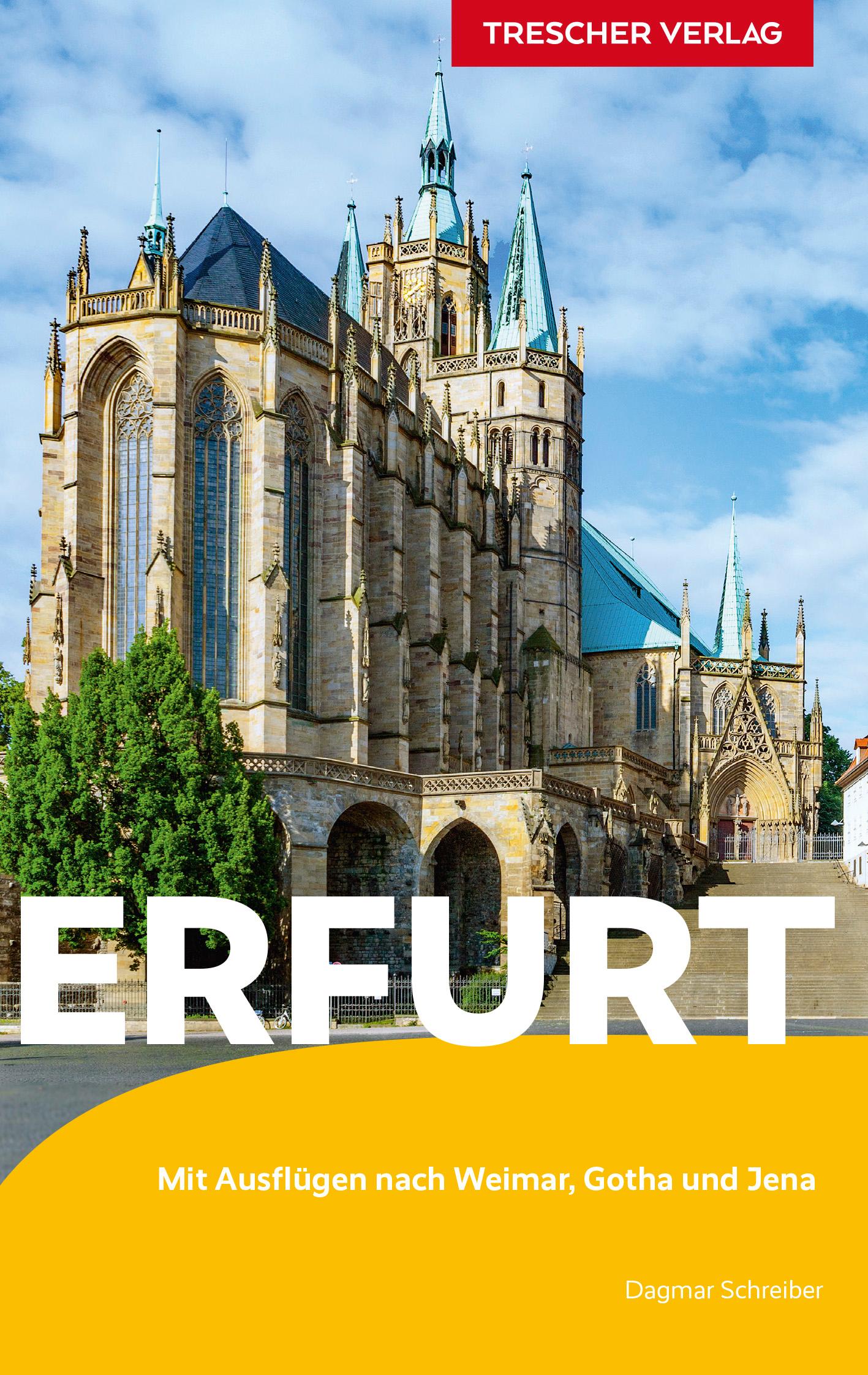 Vorderes Coverbild TRESCHER Reiseführer Erfurt