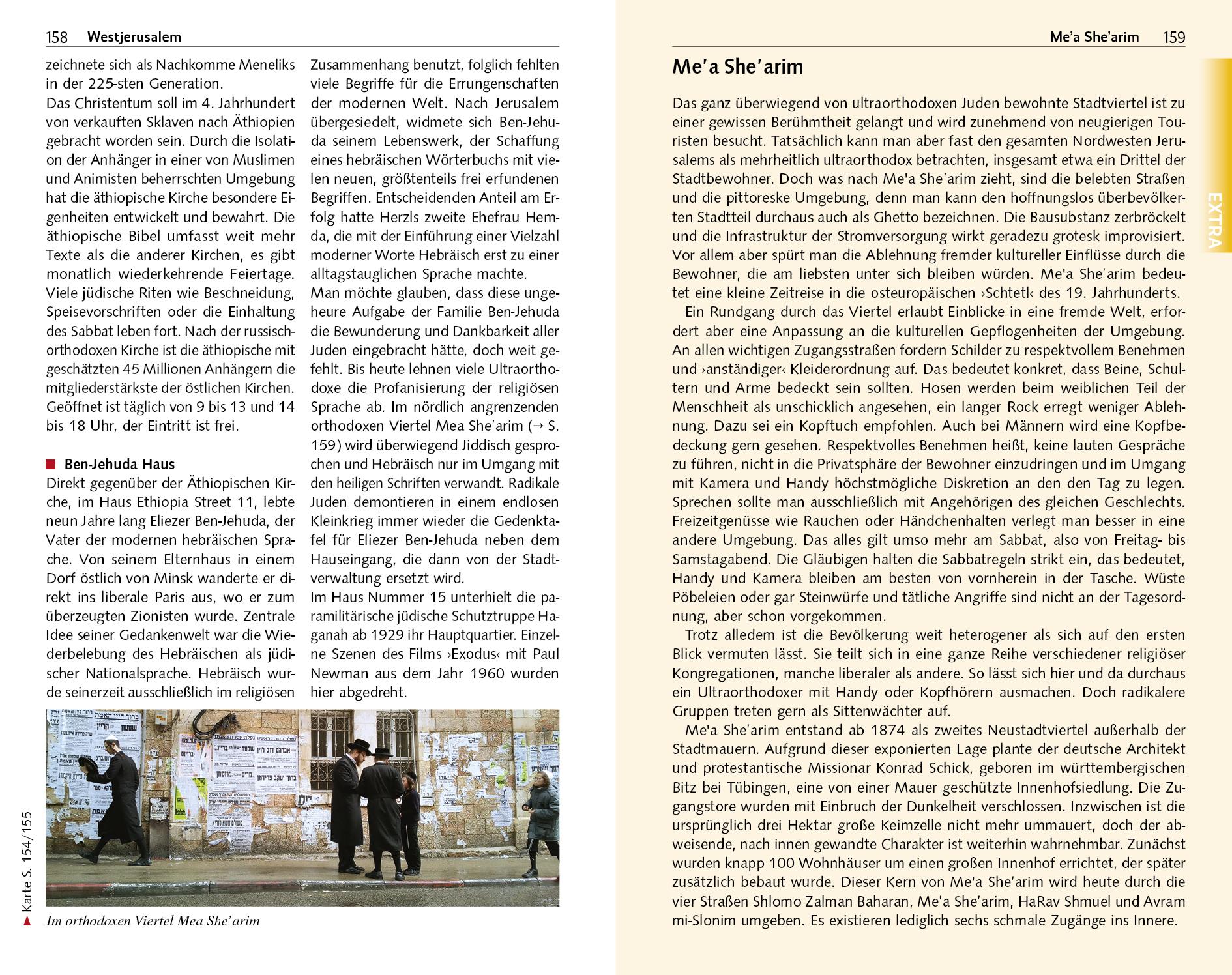 Beispielinhalt (Bild) TRESCHER Reiseführer Israel und Palästina