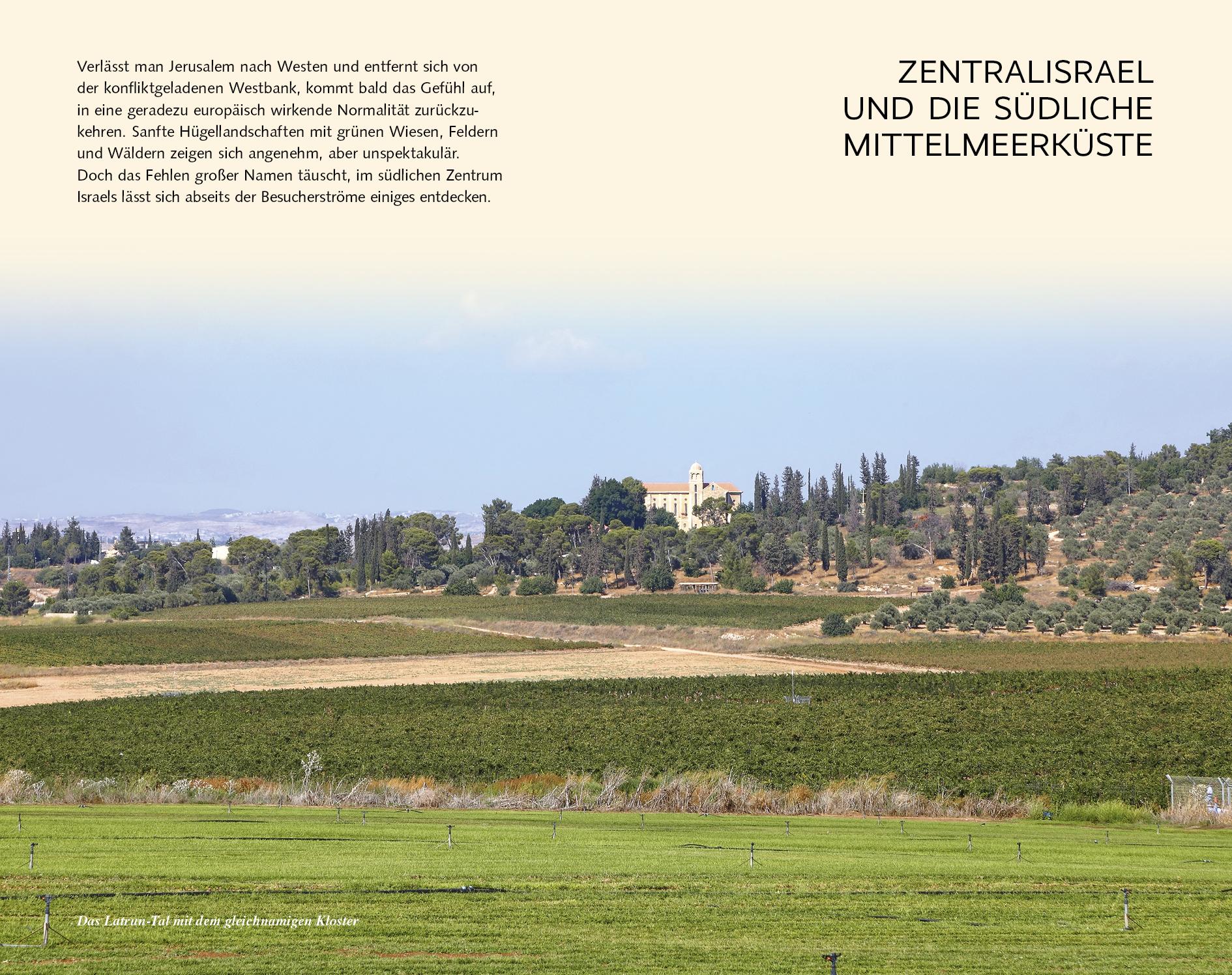 Beispielinhalt (Bild) TRESCHER Reiseführer Israel und Palästina