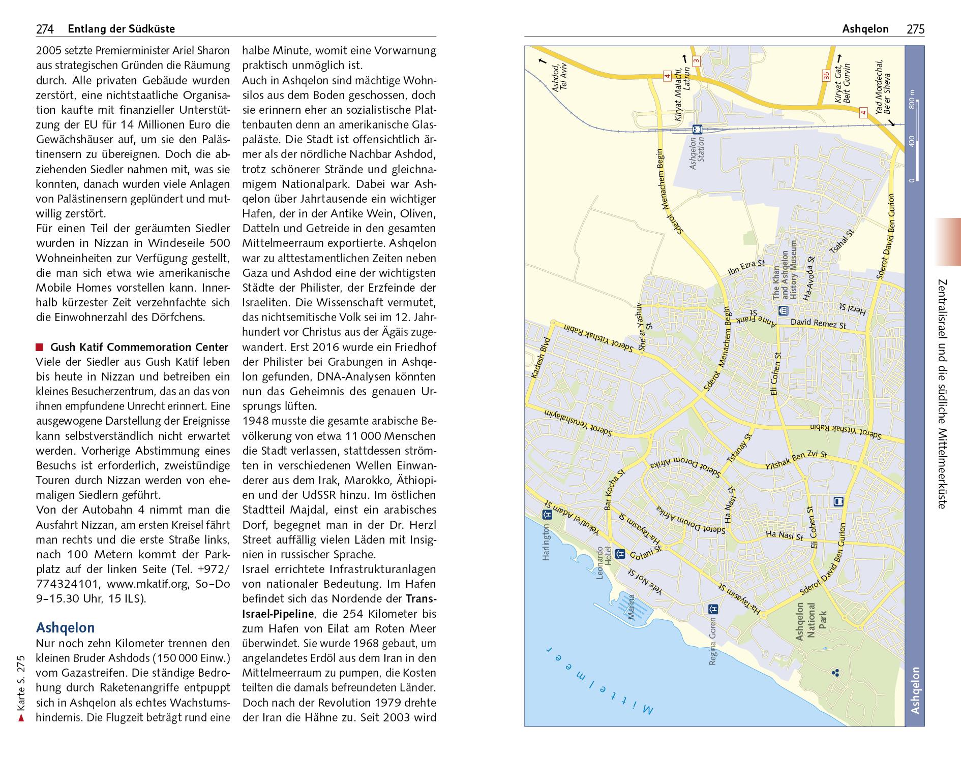 Beispielinhalt (Bild) TRESCHER Reiseführer Israel und Palästina