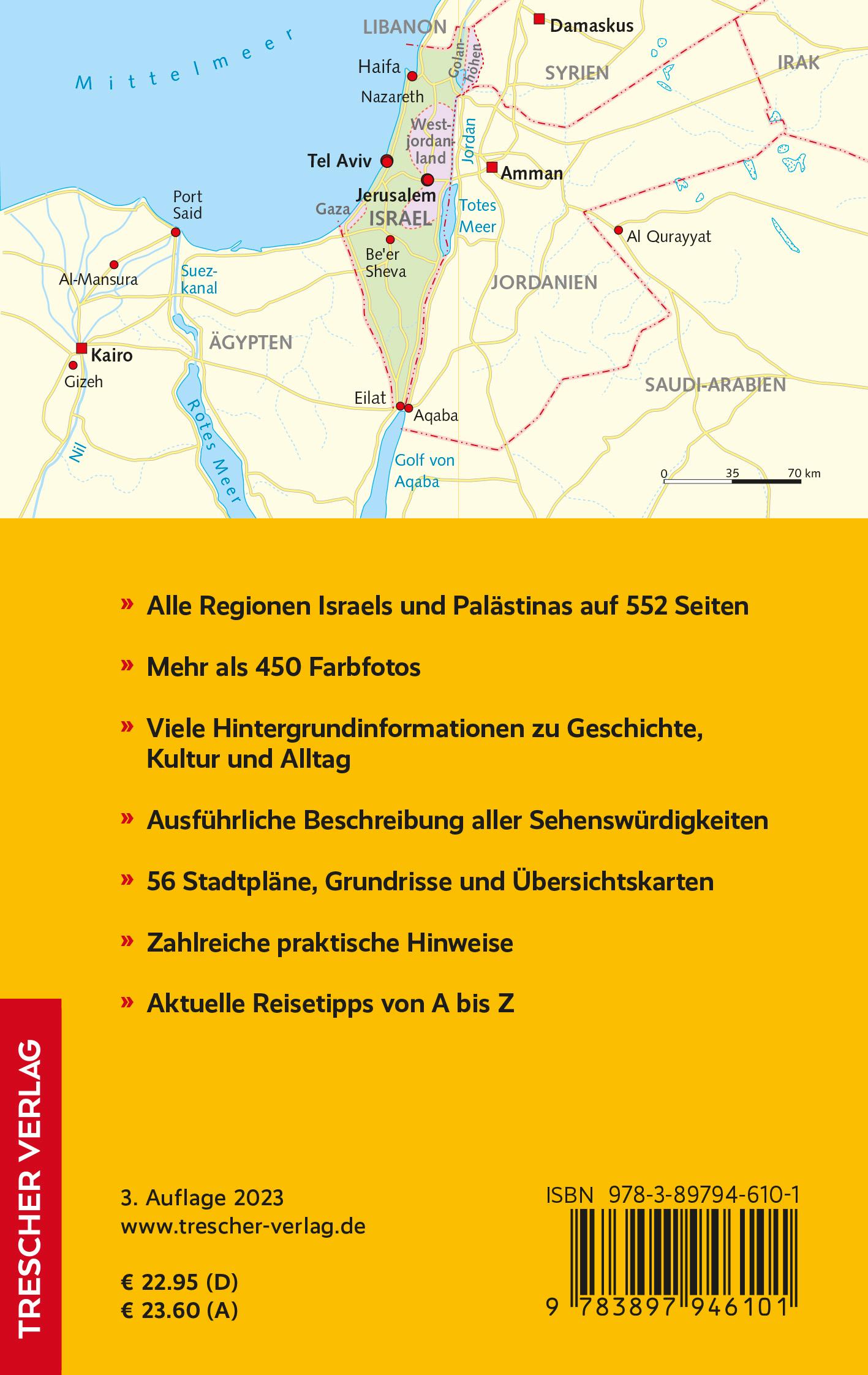 Beispielinhalt (Bild) TRESCHER Reiseführer Israel und Palästina