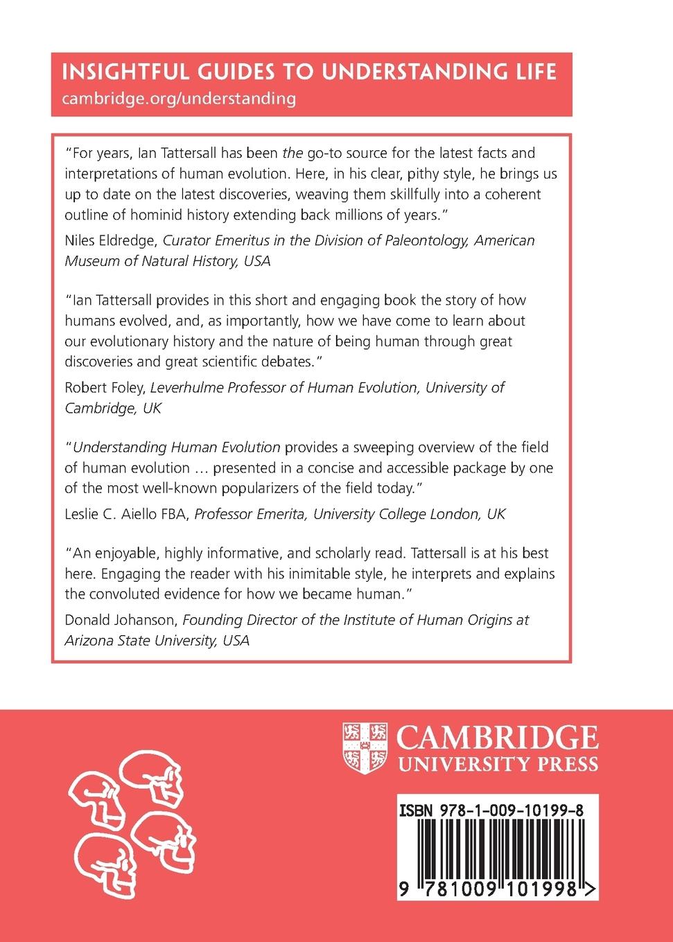 Rückseitencover Understanding Human Evolution