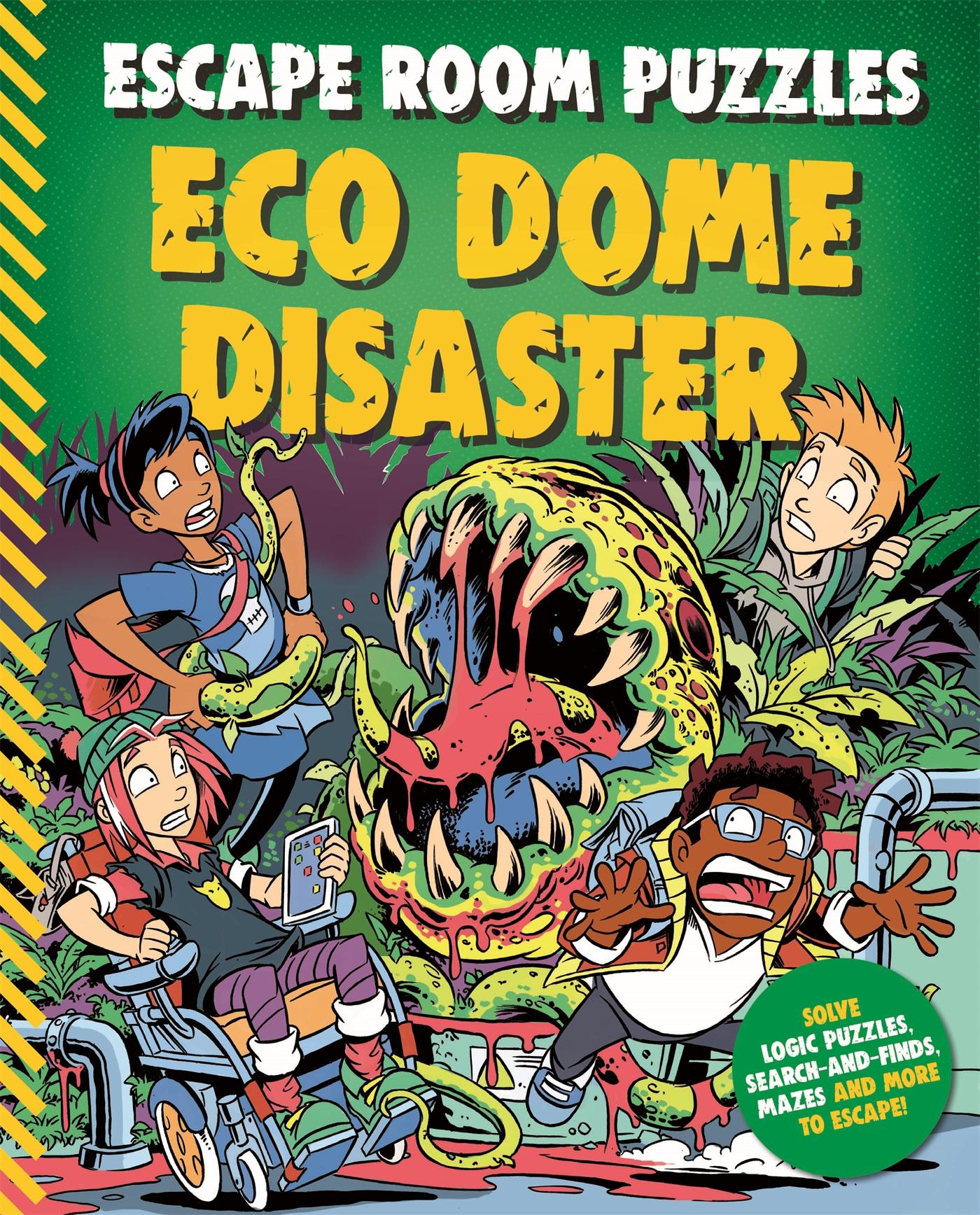 Vorderes Coverbild Escape Room Puzzles: Eco Dome Disaster