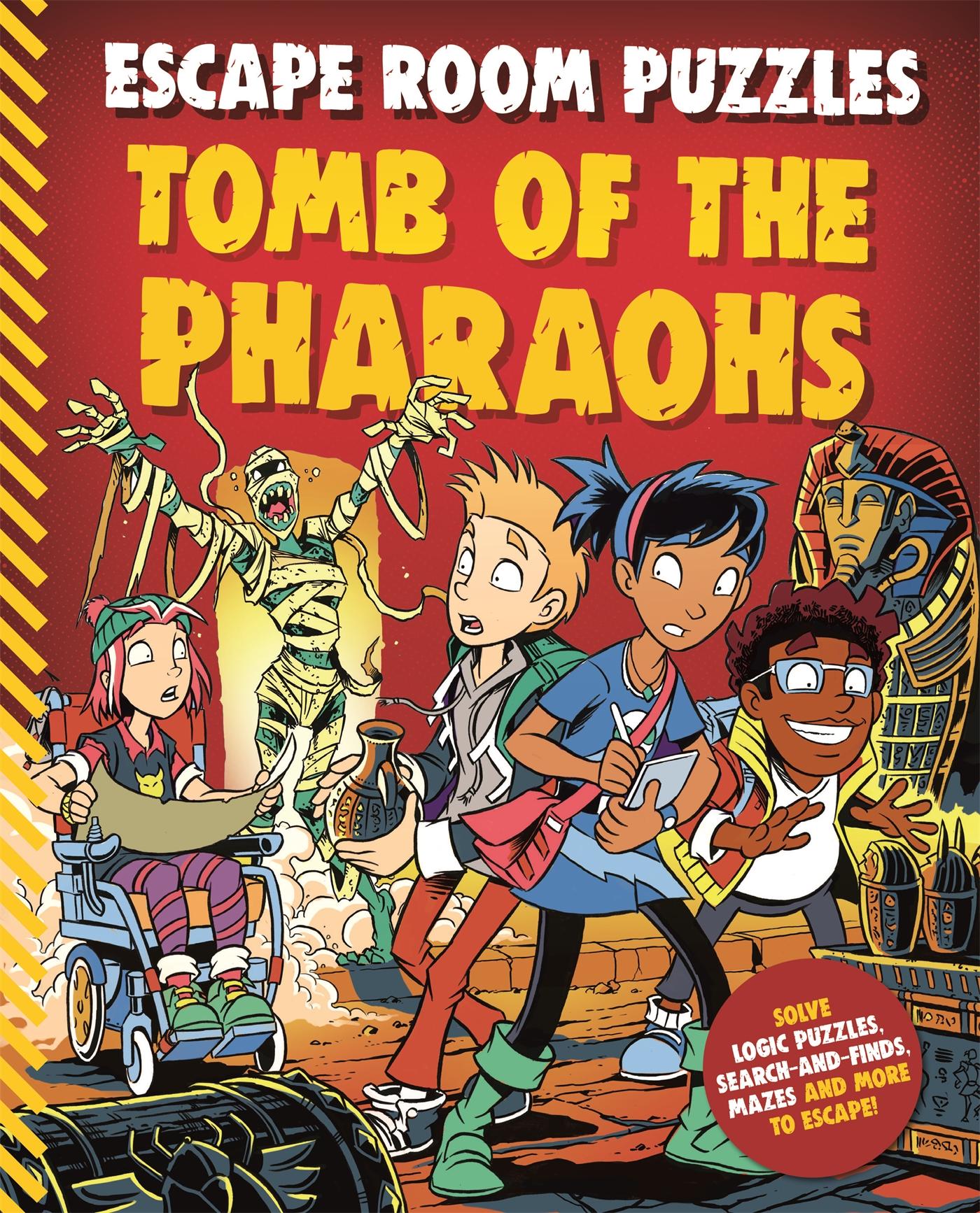Vorderes Coverbild Escape Room Puzzles: Tomb of the Pharaohs