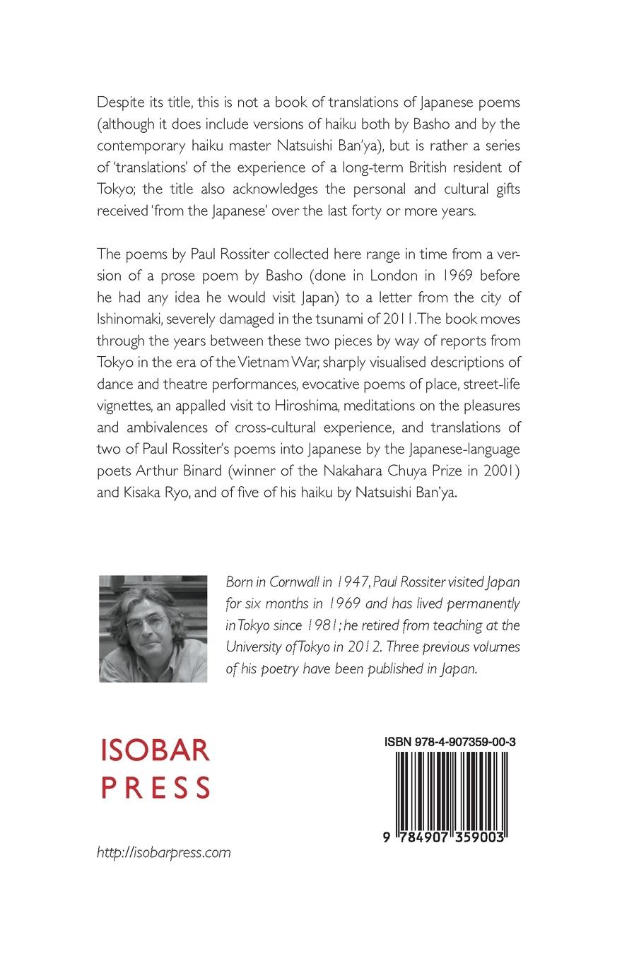 Rückseitencover From the Japanese