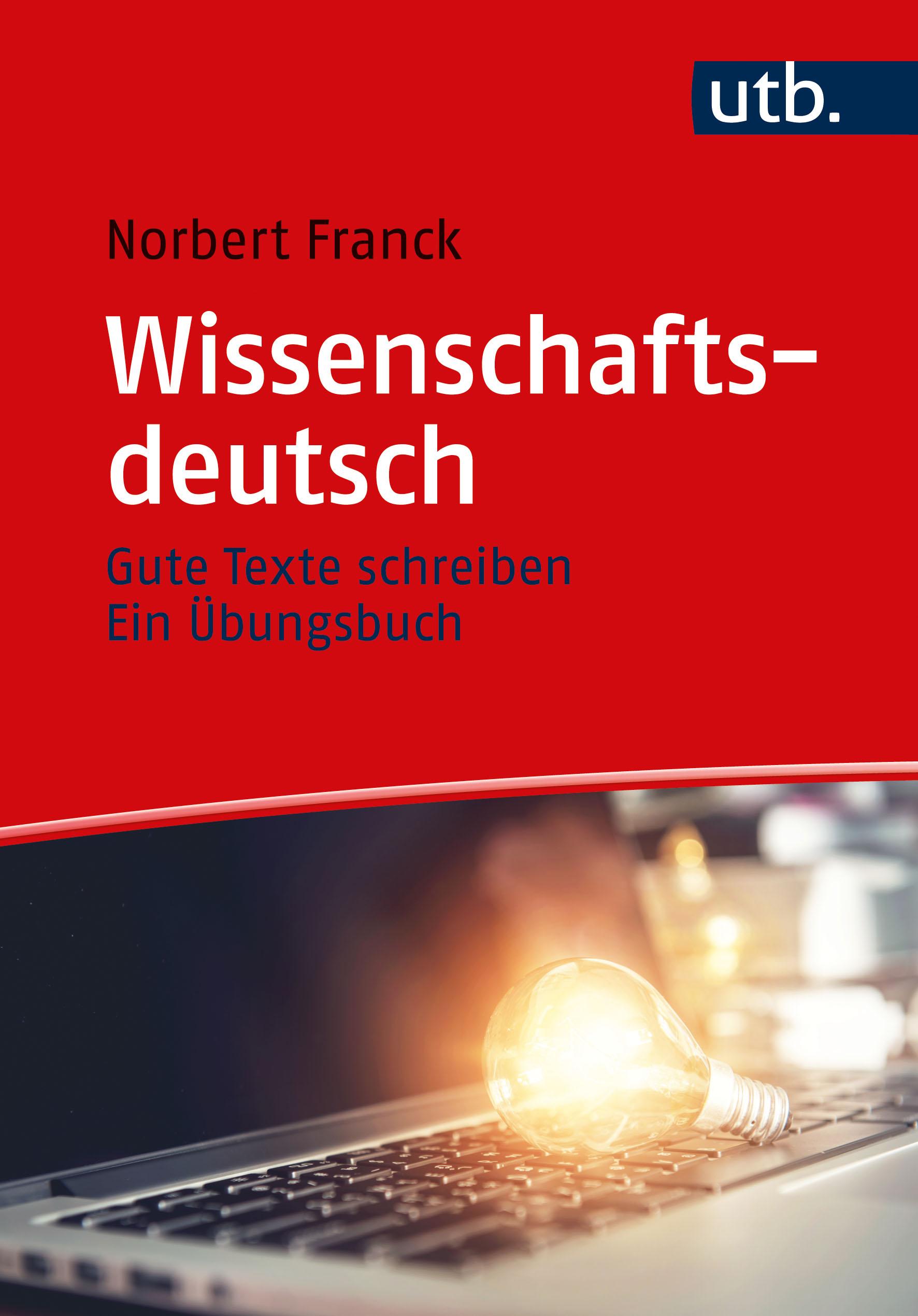 Vorderes Coverbild Wissenschaftsdeutsch