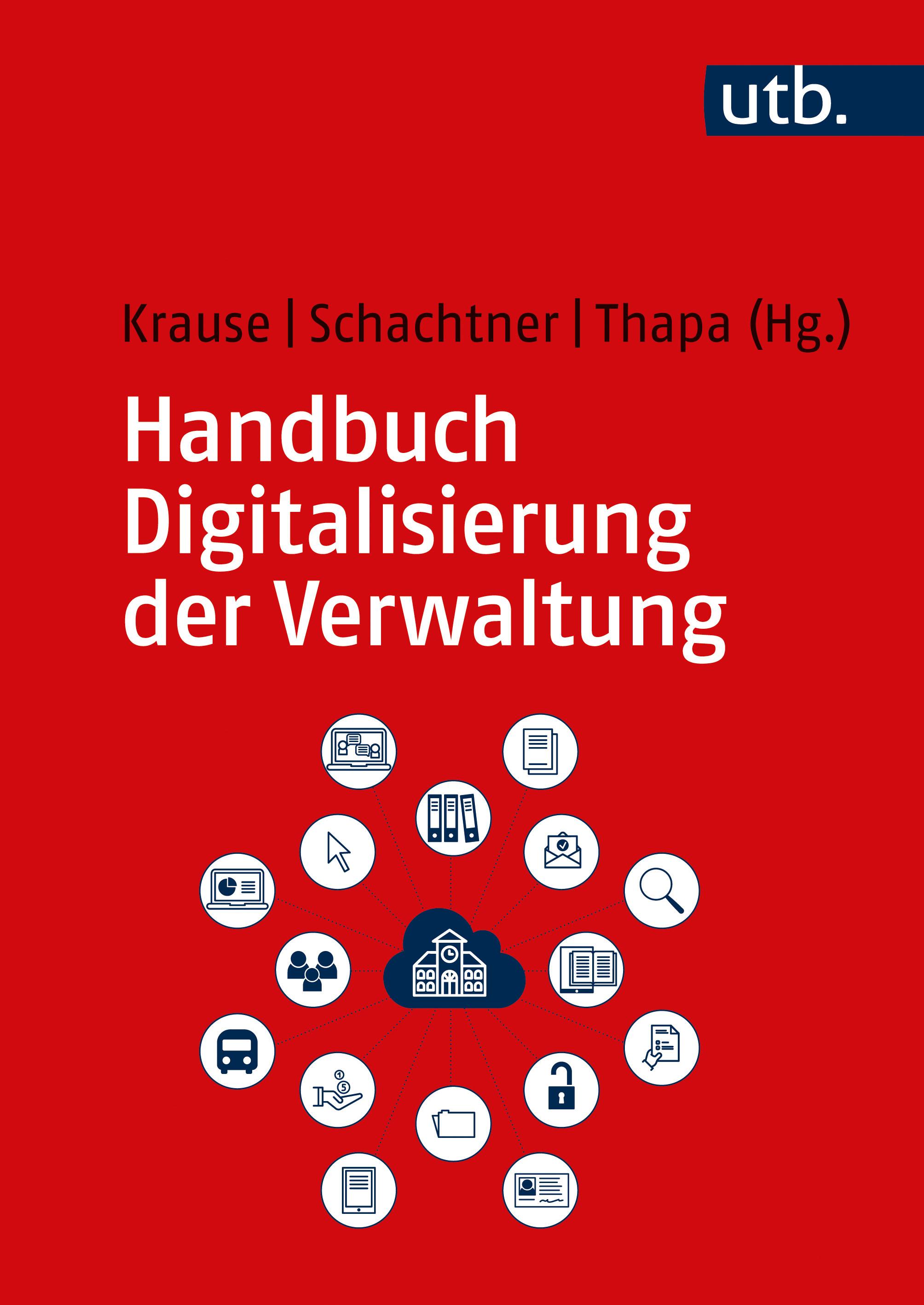 Vorderes Coverbild Handbuch Digitalisierung der Verwaltung