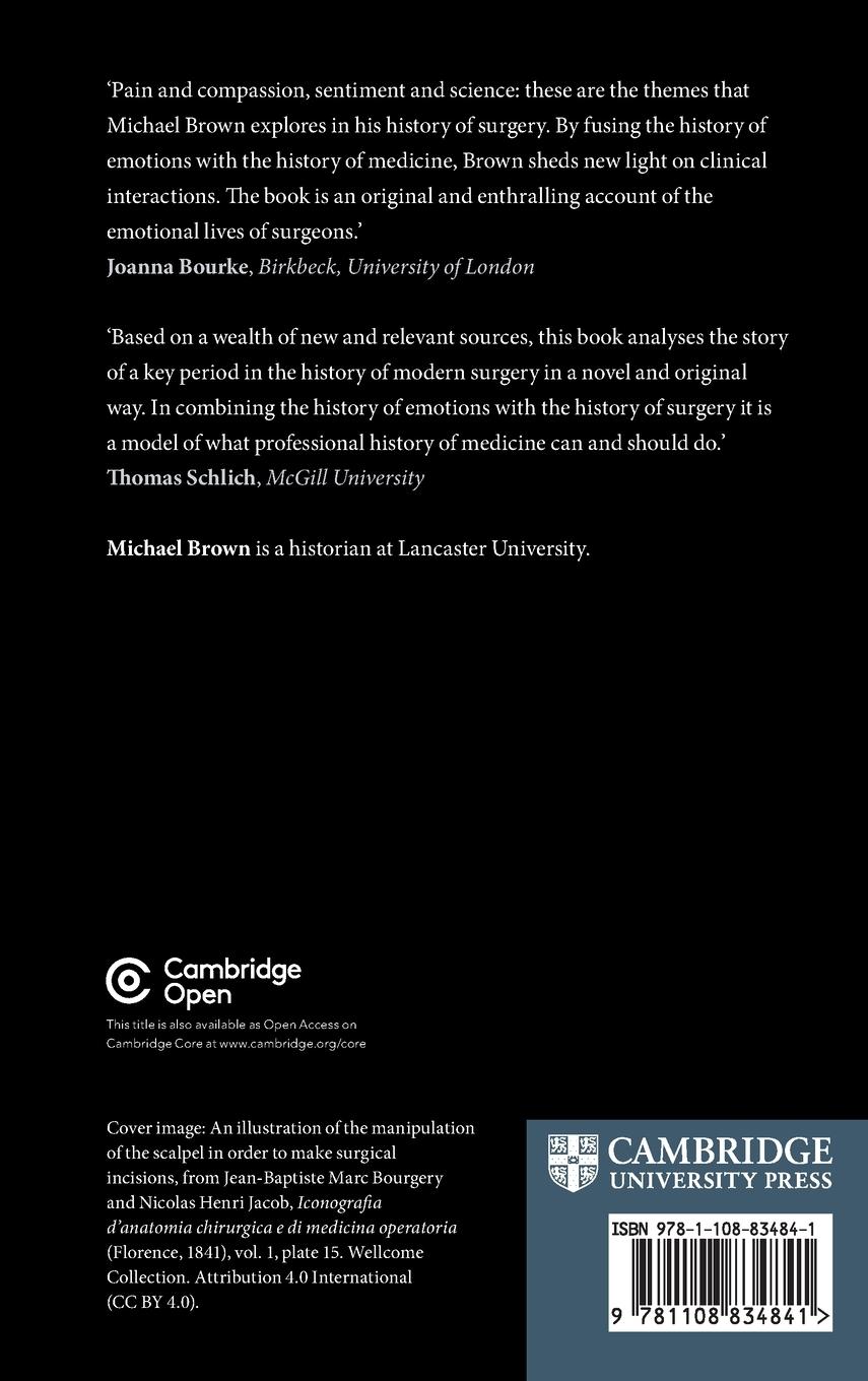 Rückseitencover Emotions and Surgery in Britain, 1793-1912