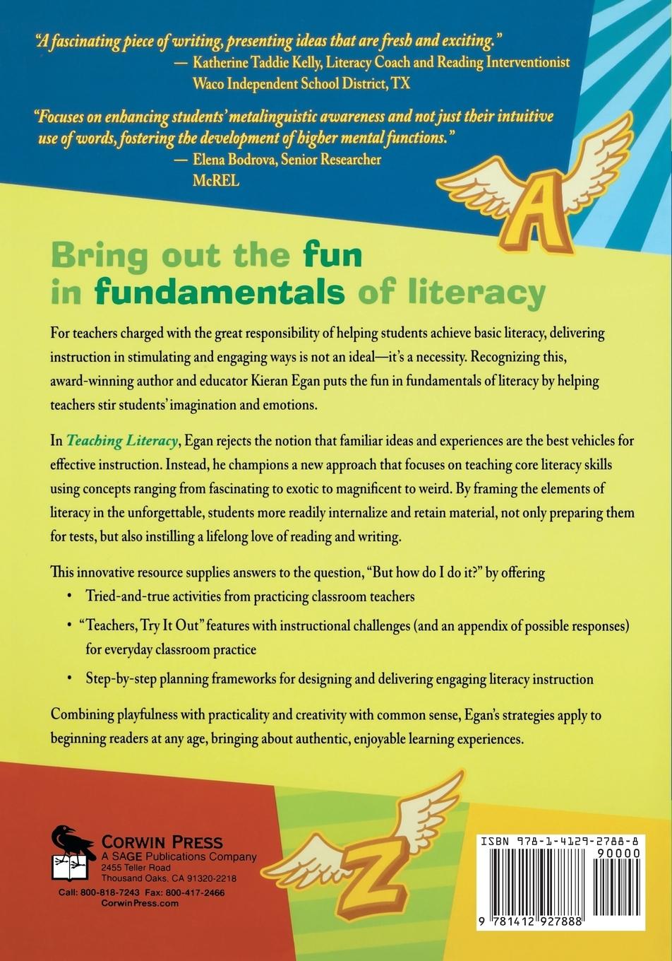 Rückseitencover Teaching Literacy