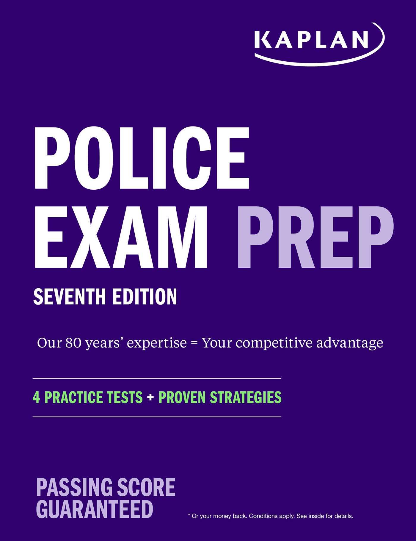 Vorderes Coverbild Police Exam Prep 7th Edition
