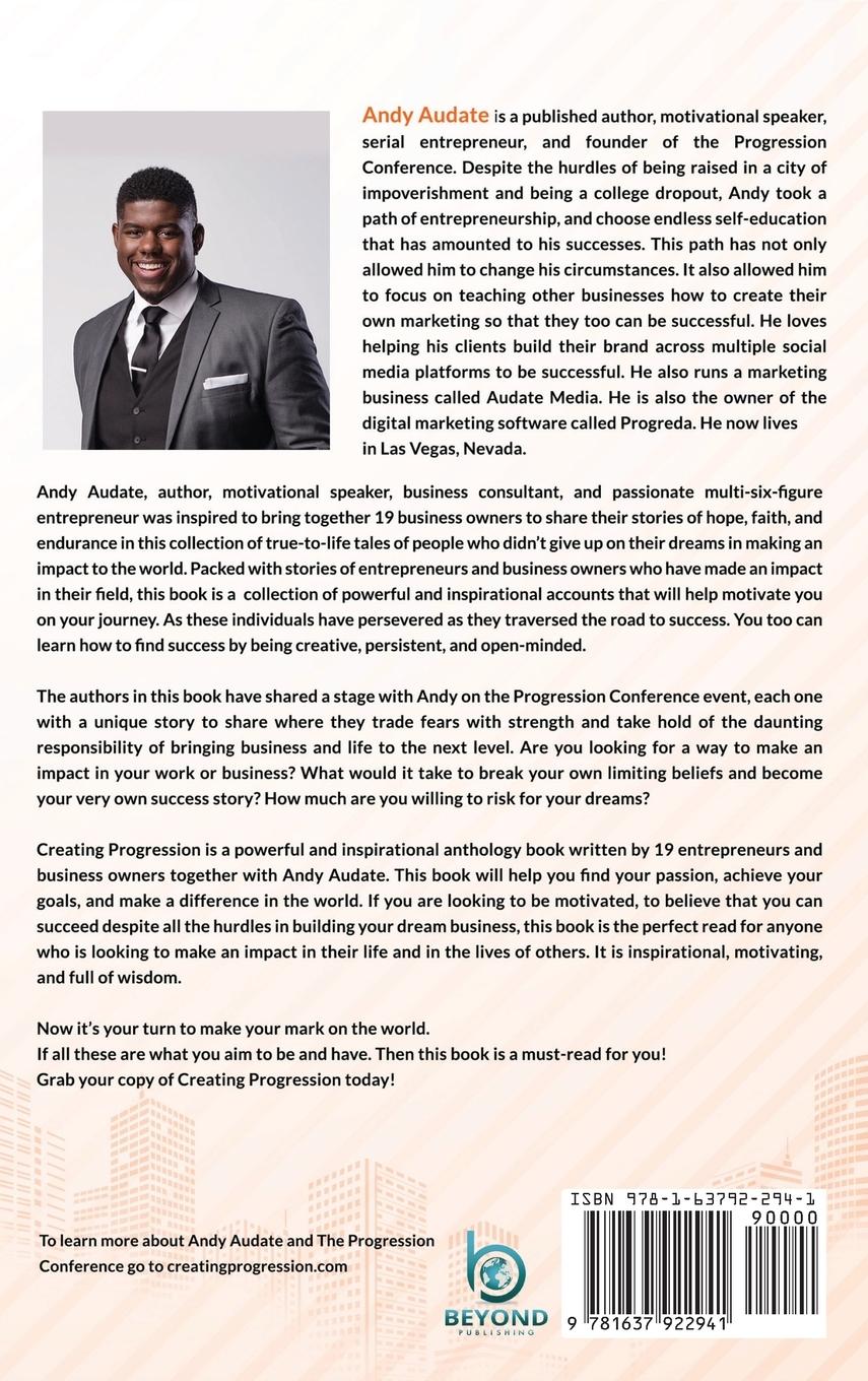 Rückseitencover CREATING PROGRESSION