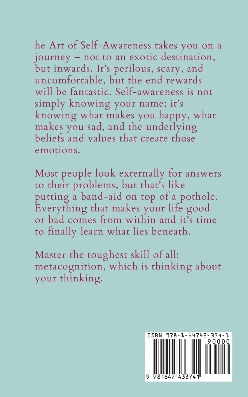 Rückseitencover The Art of Self-Awareness