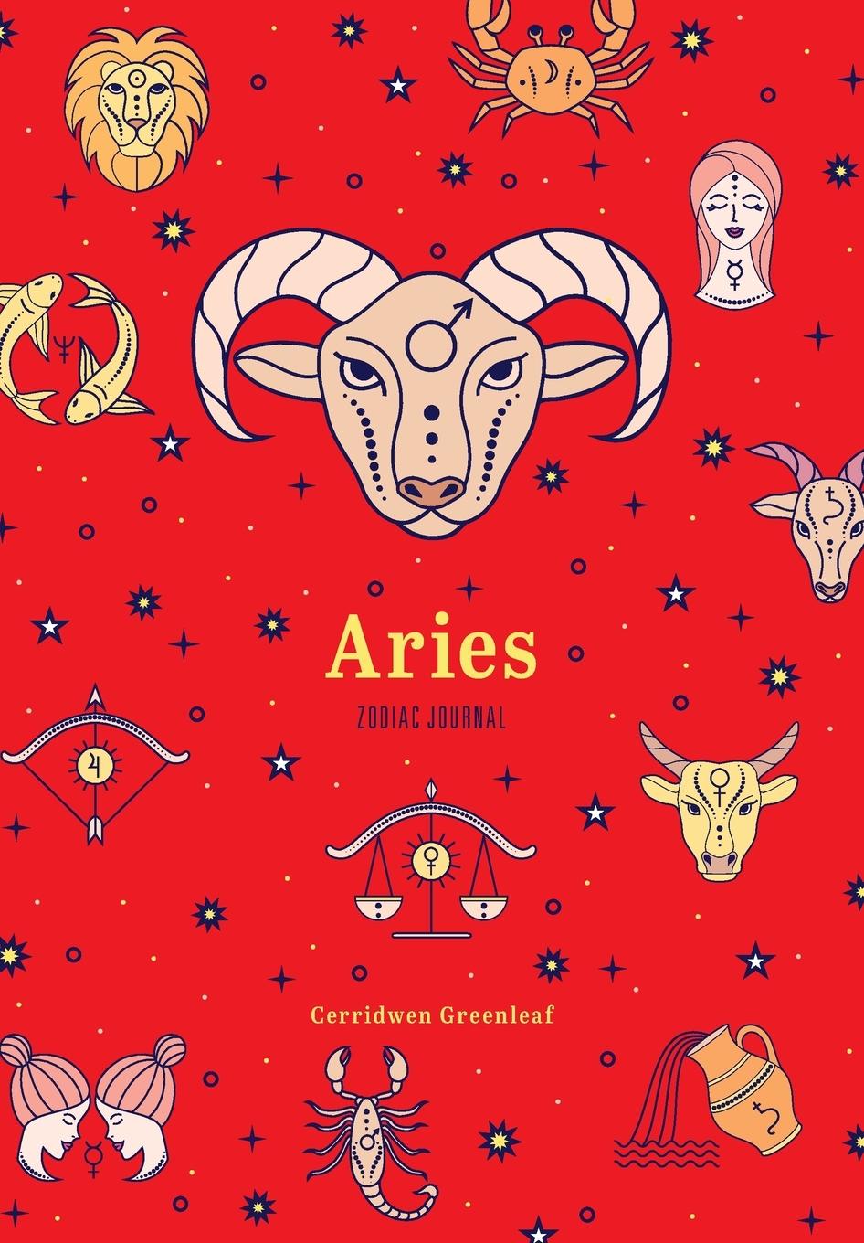 Vorderes Coverbild Aries Zodiac Journal