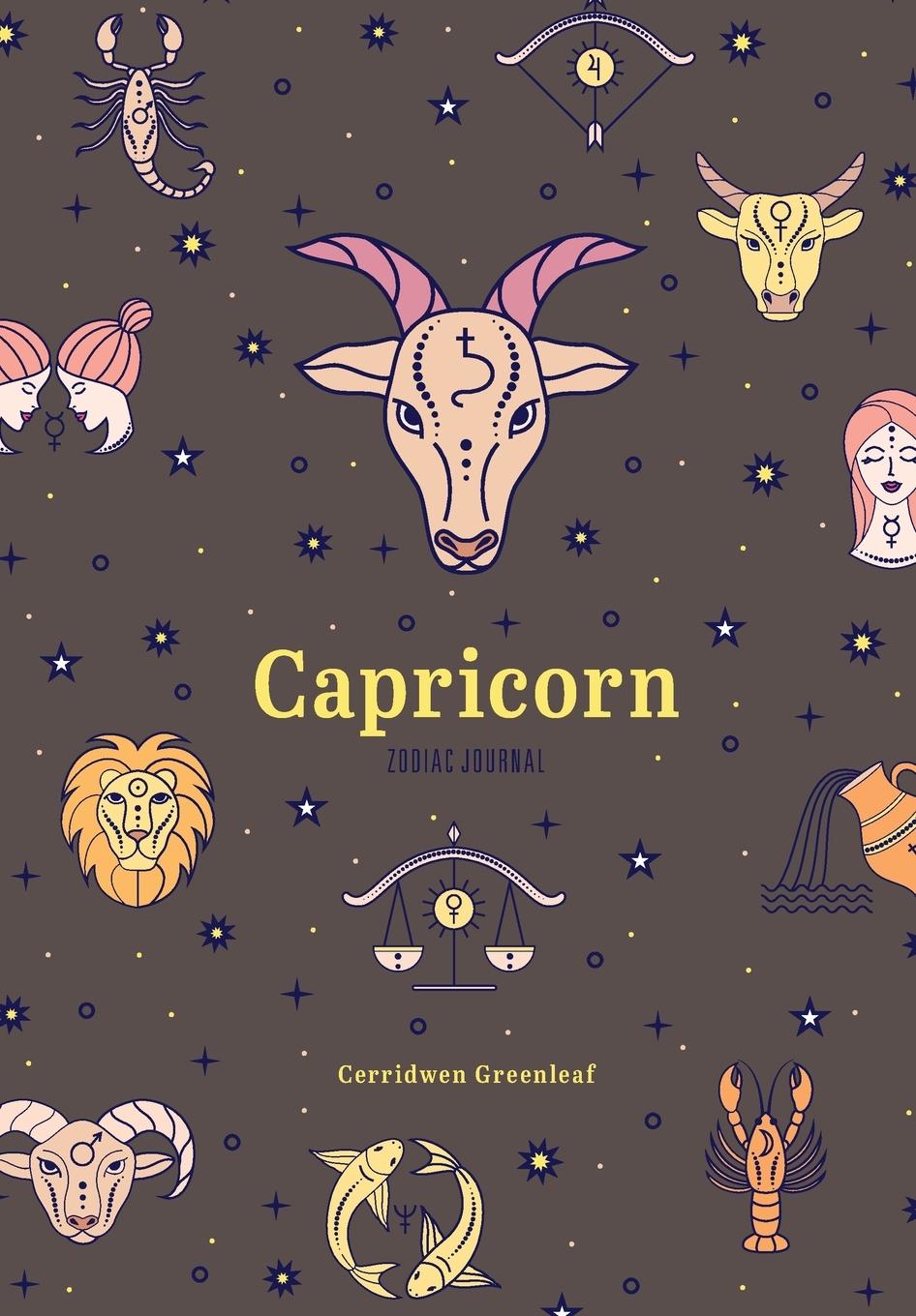 Vorderes Coverbild Capricorn Zodiac Journal