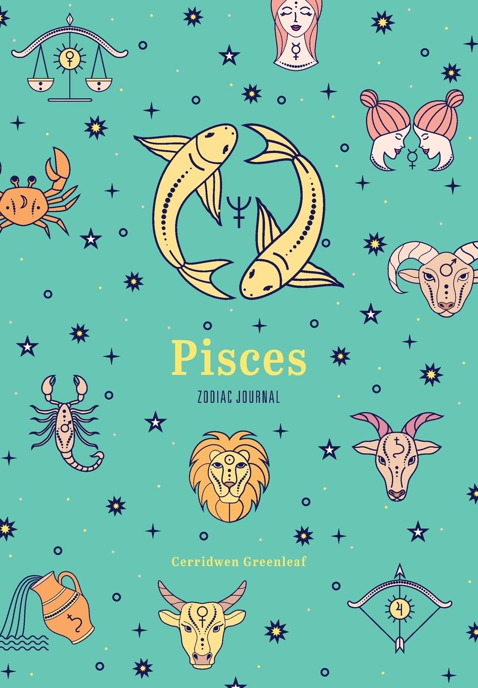 Vorderes Coverbild Pisces Zodiac Journal