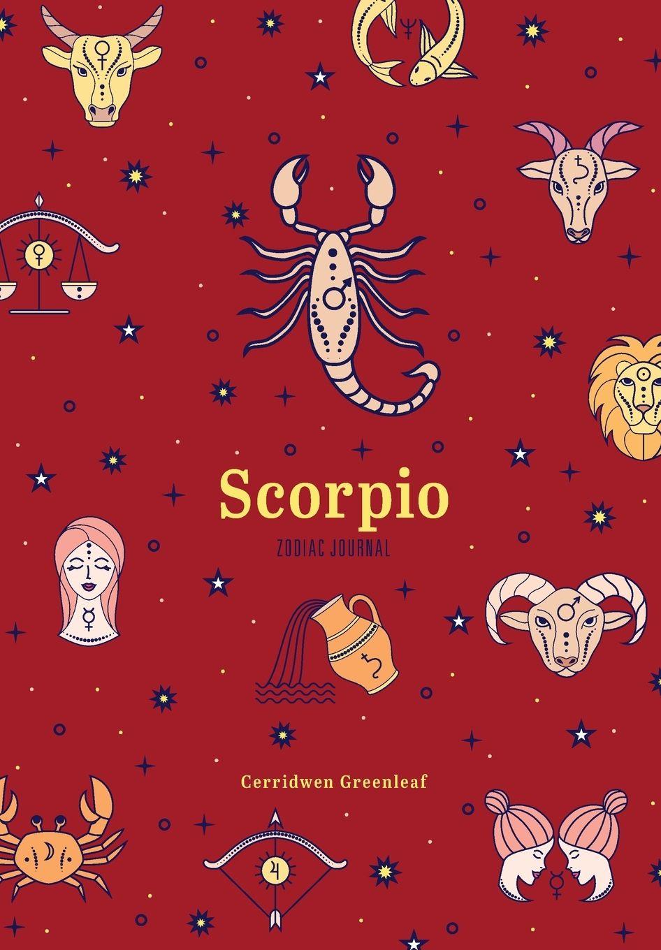 Vorderes Coverbild Scorpio Zodiac Journal