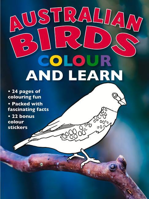 Vorderes Coverbild Australian Birds Colour and Learn