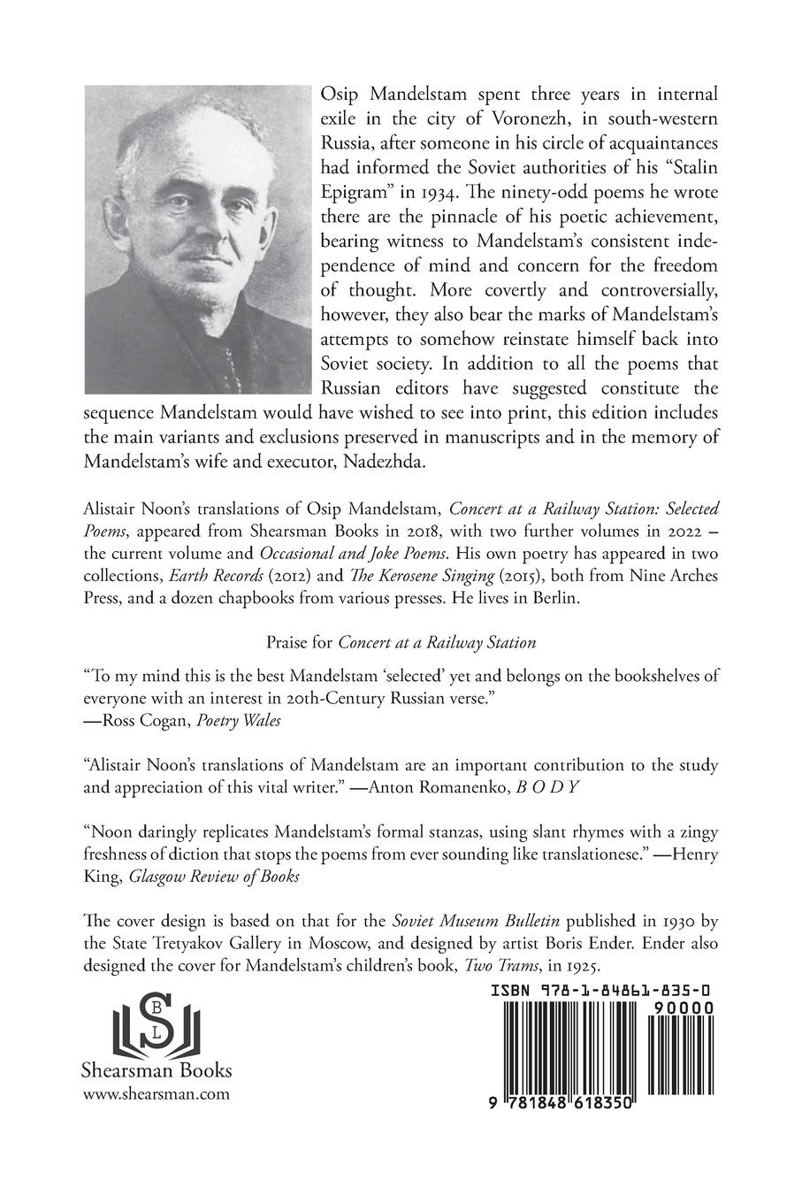 Rückseitencover The Voronezh Workbooks