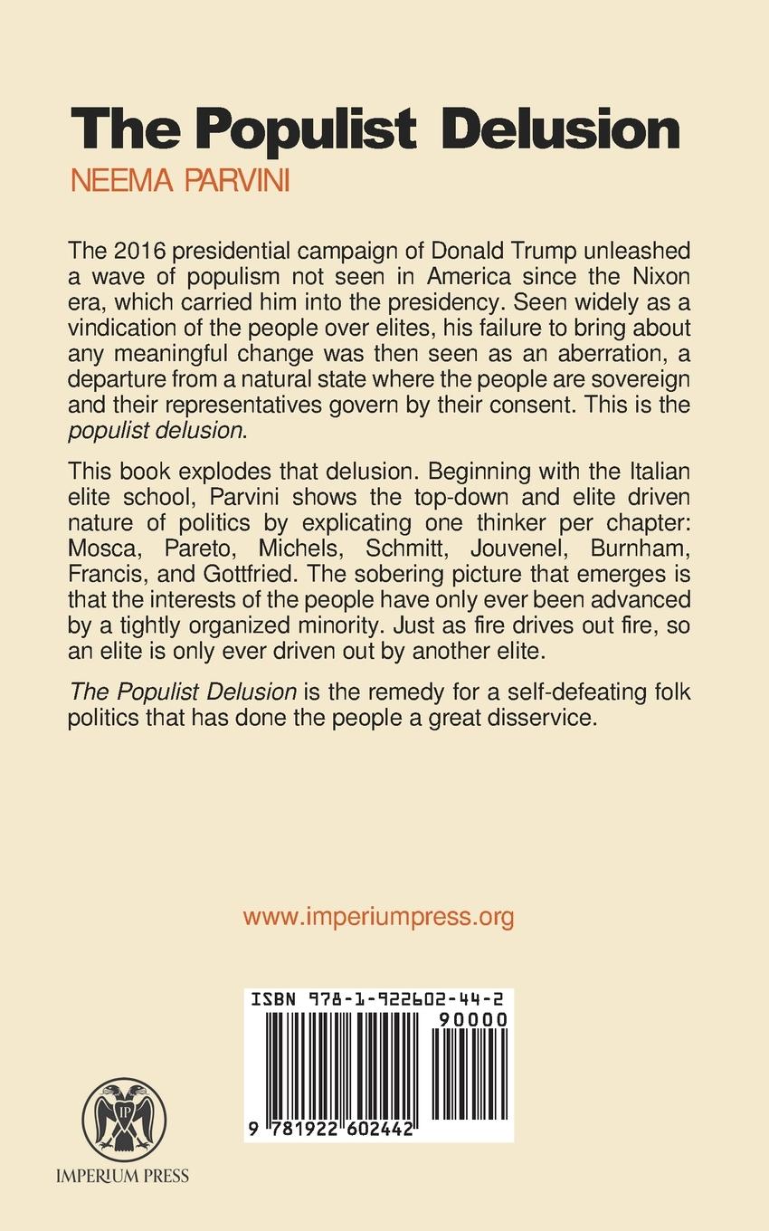 Rückseitencover The Populist Delusion