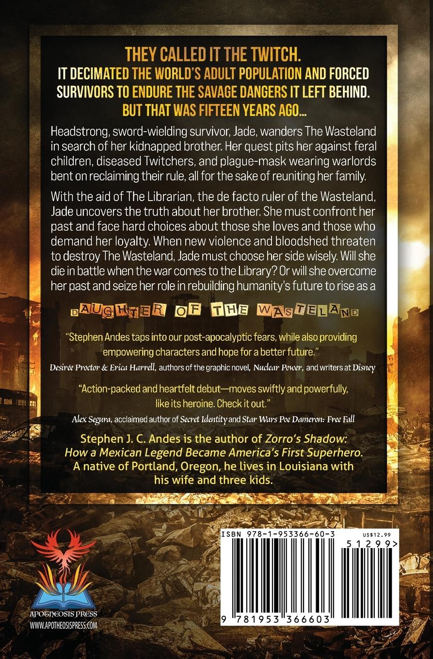 Rückseitencover Jade, Daughter of the Wasteland