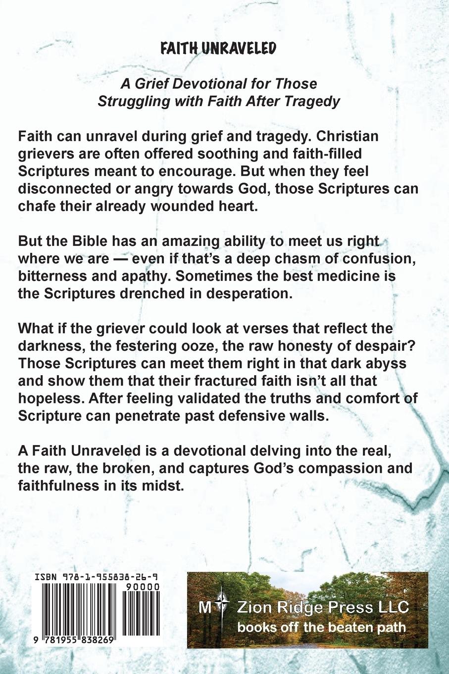 Rückseitencover Faith Unraveled