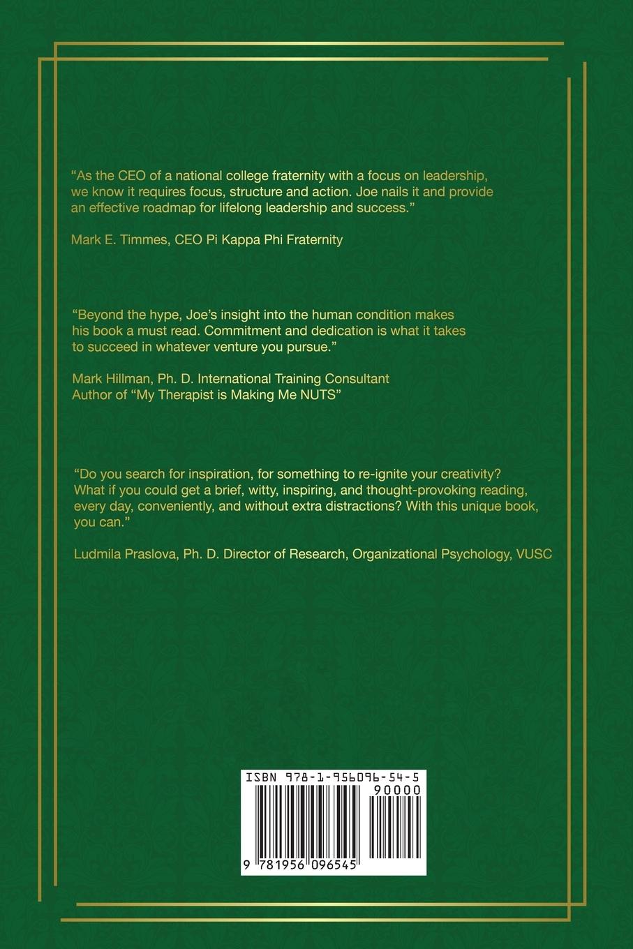 Rückseitencover Every Day Excellence