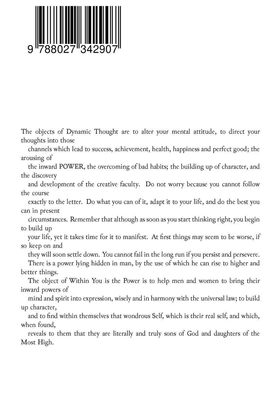 Rückseitencover Achieve Harmony with Cosmic Law