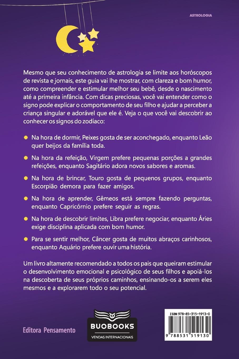 Rückseitencover O Signo do Bebê