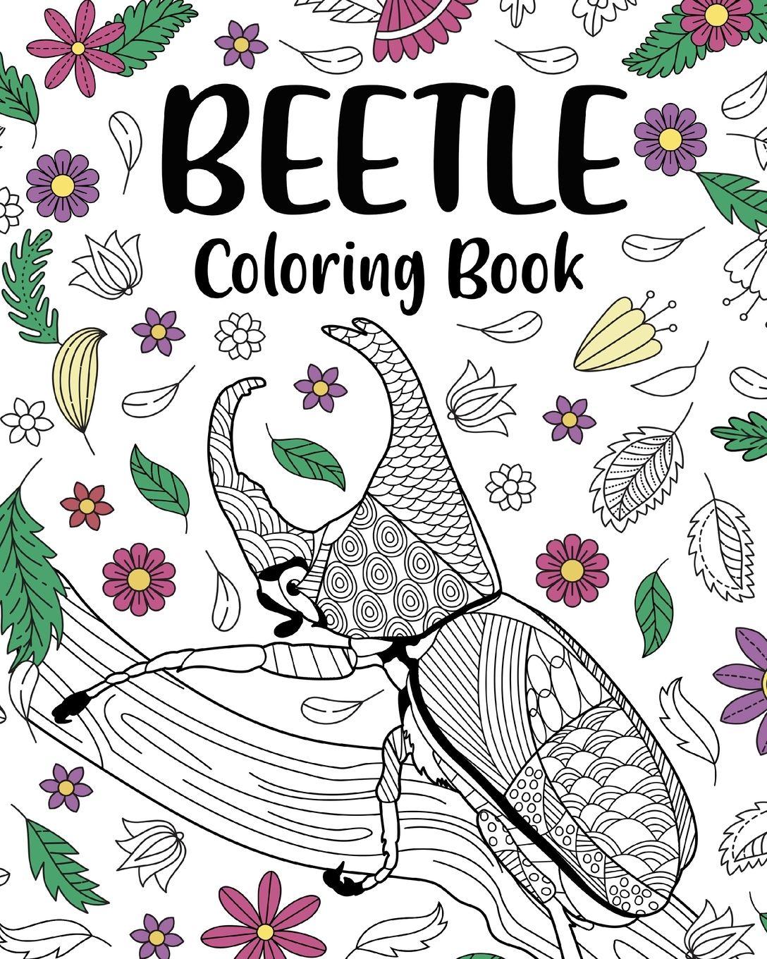 Vorderes Coverbild Beetle Coloring Book