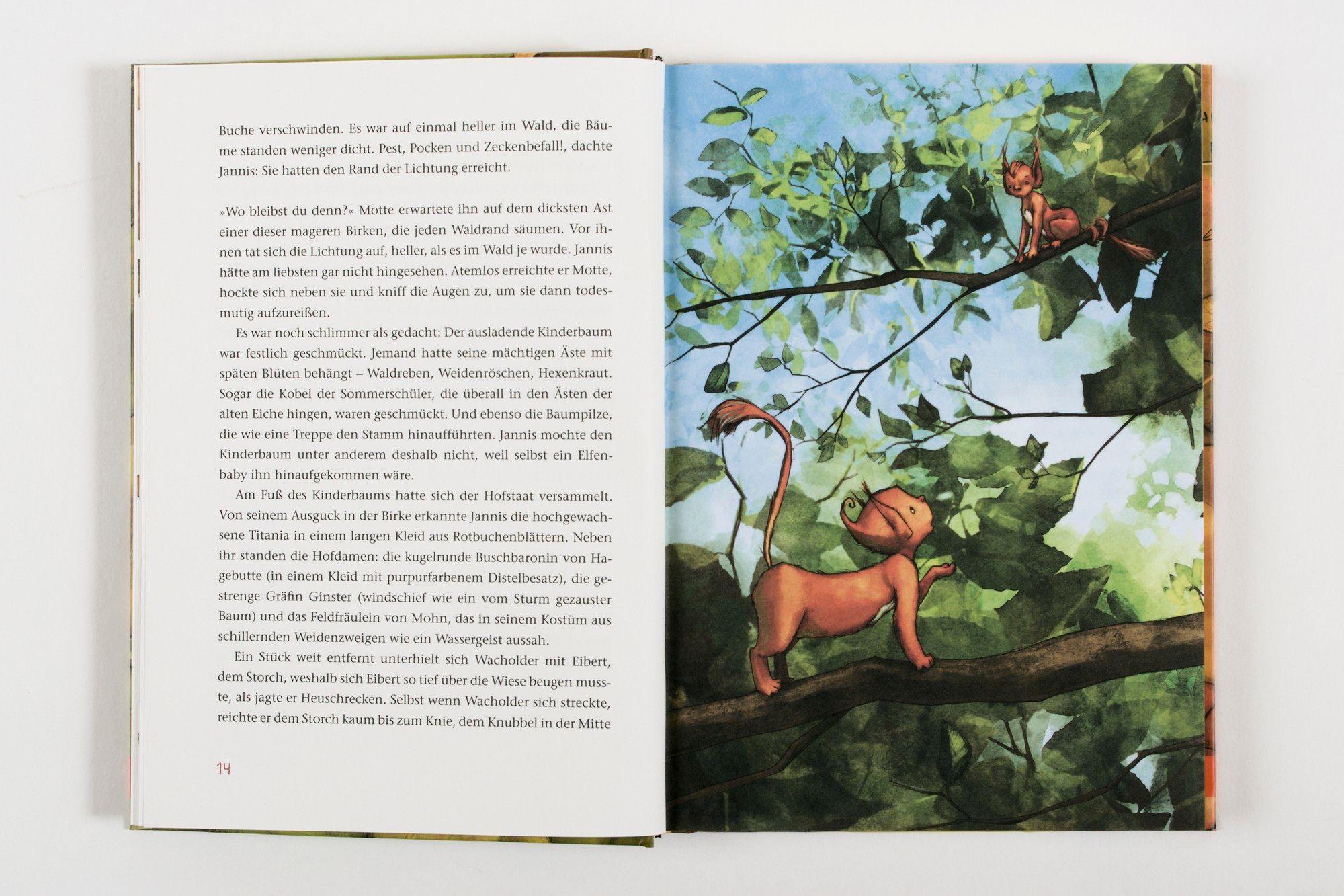 Beispielinhalt (Bild) Wecke niemals einen Schrat!